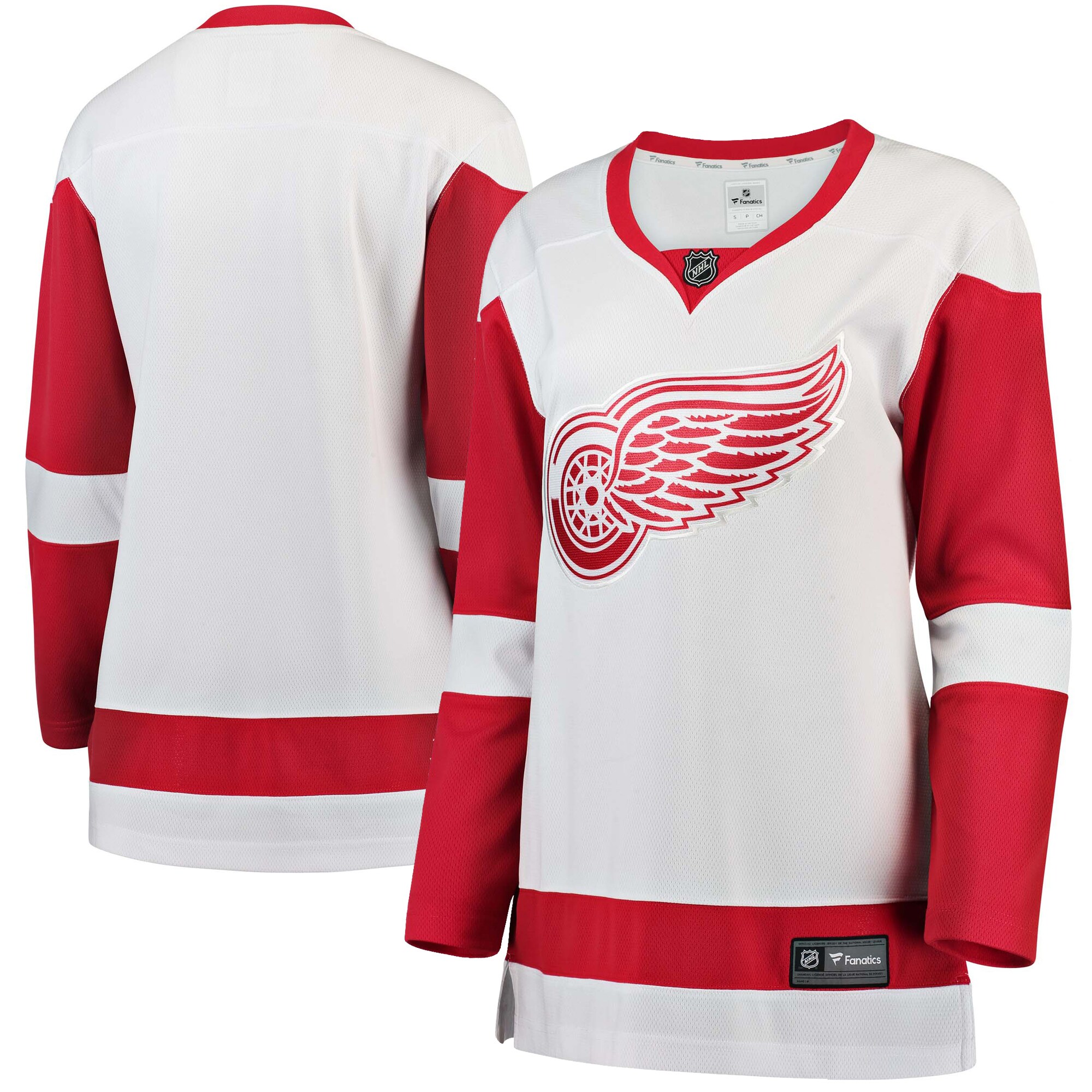 Detroit Red Wings Fanatics Women's Away Breakaway Jersey - White