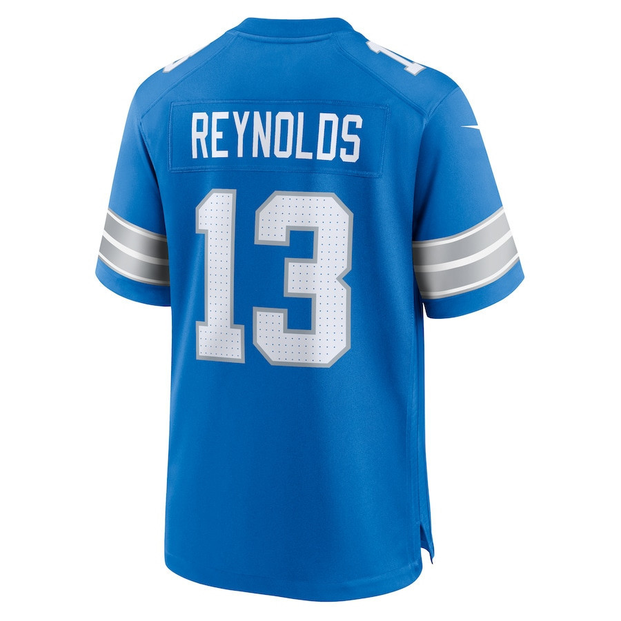 Craig Reynolds #13 Detroit Lions Super Bowl LIX Jersey - Men's - Blue