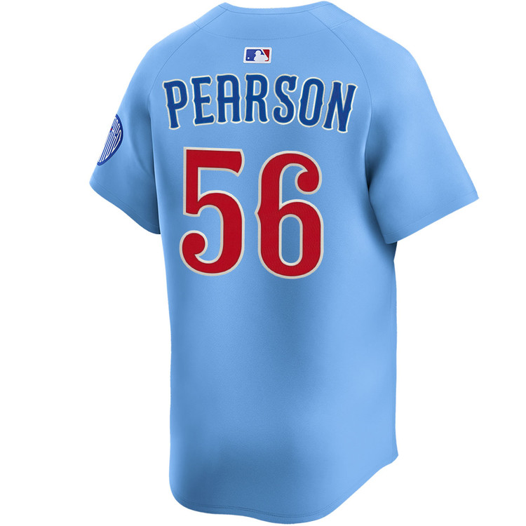 Nate Pearson Chicago Cubs Youth Blues Alternate Limited Jersey