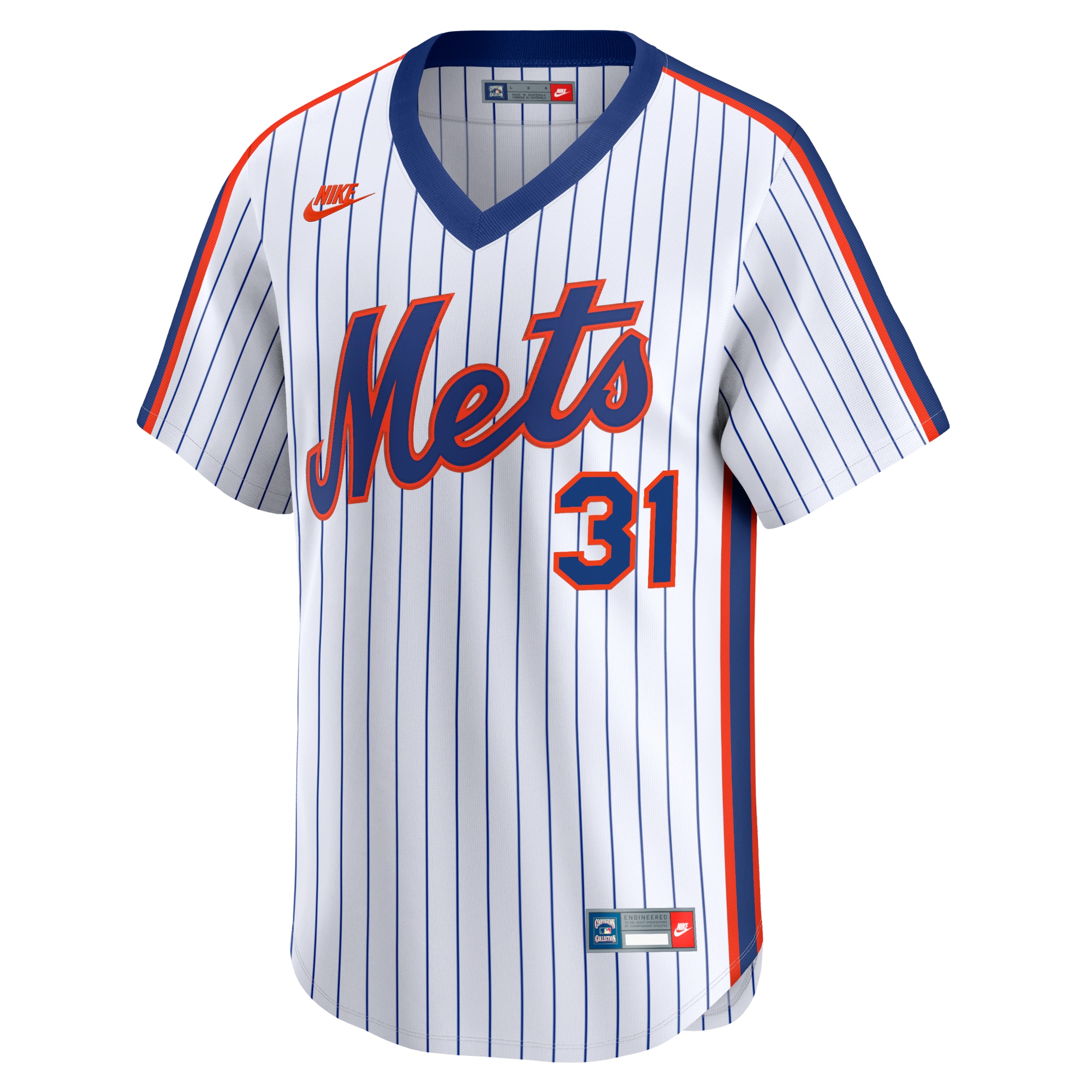 Mike Piazza New York Mets Throwback Cooperstown Limited Jersey - White