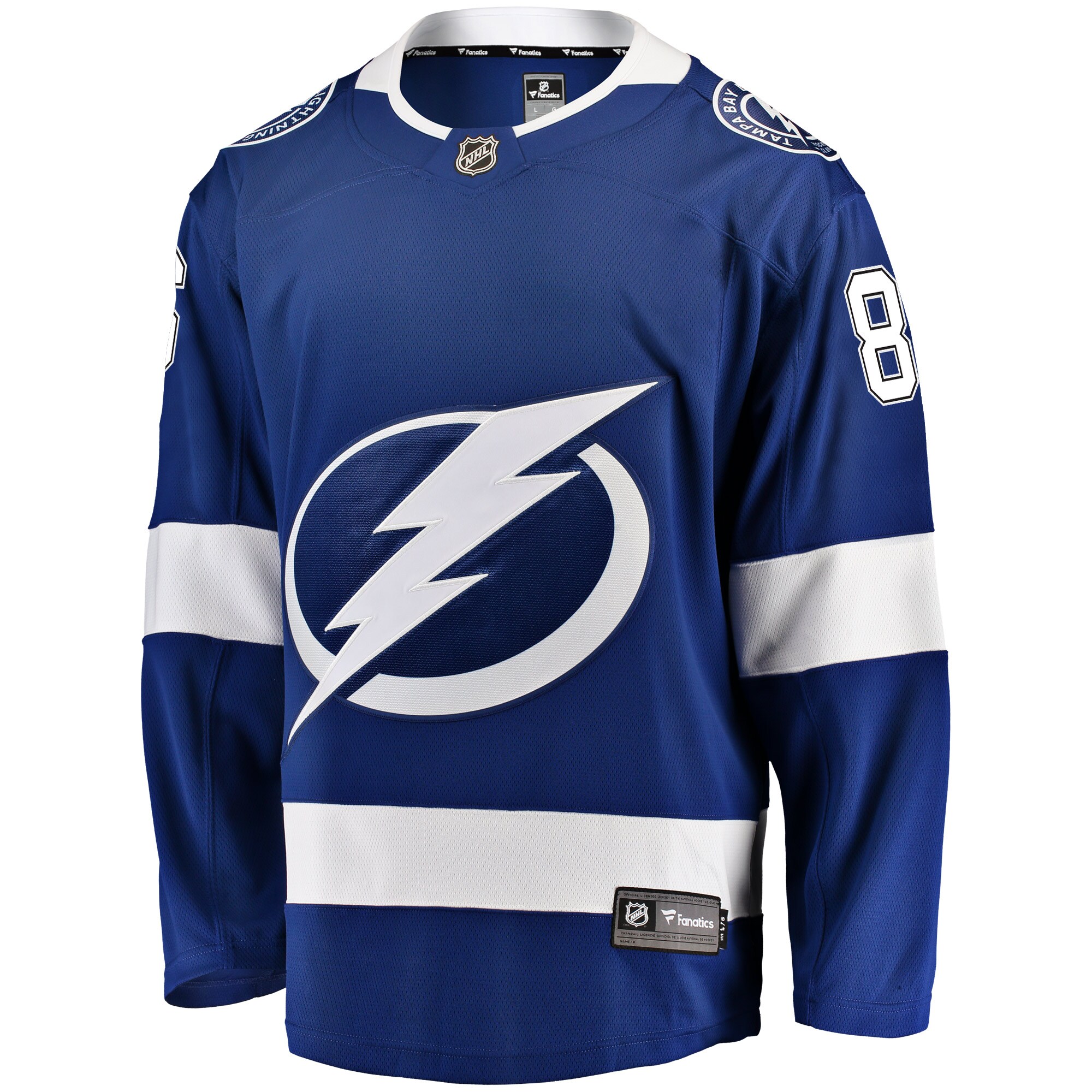 Nikita Kucherov Tampa Bay Lightning Fanatics Home Breakaway Player Jersey - Blue