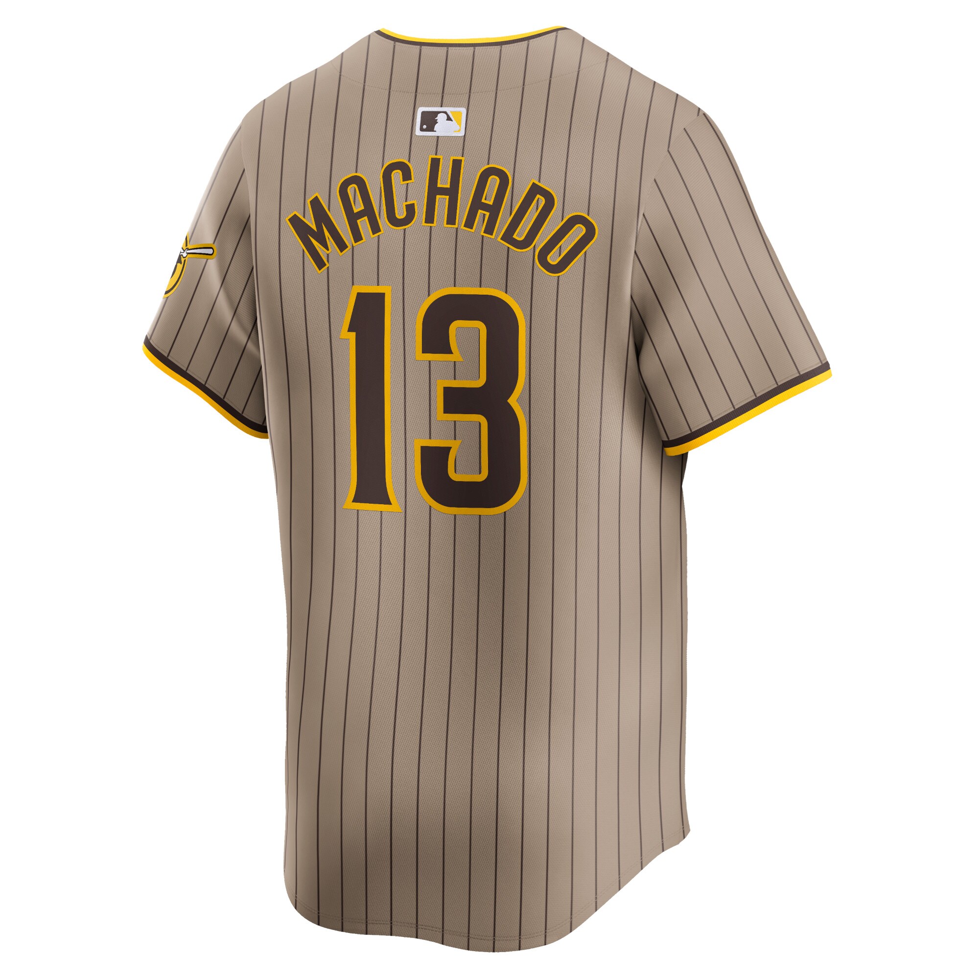 Manny Machado San Diego Padres  Alternate Limited Player Jersey Tan