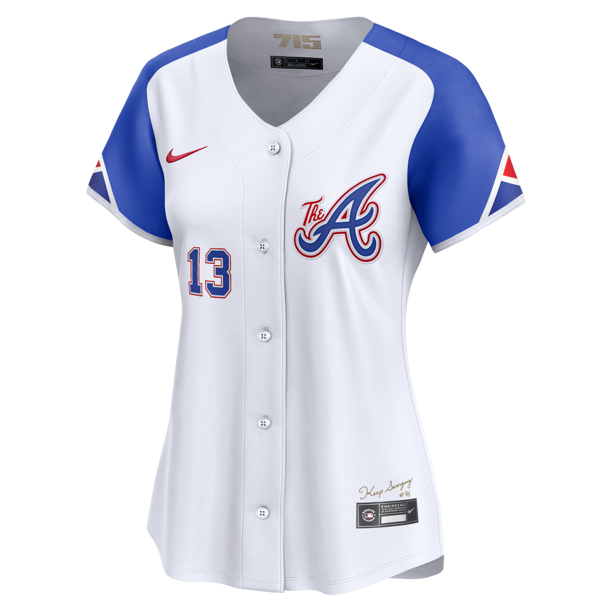 Ronald Acu\u00c3\u00b1a Jr. Atlanta Braves Women's City Connect Limited Player Jersey - White