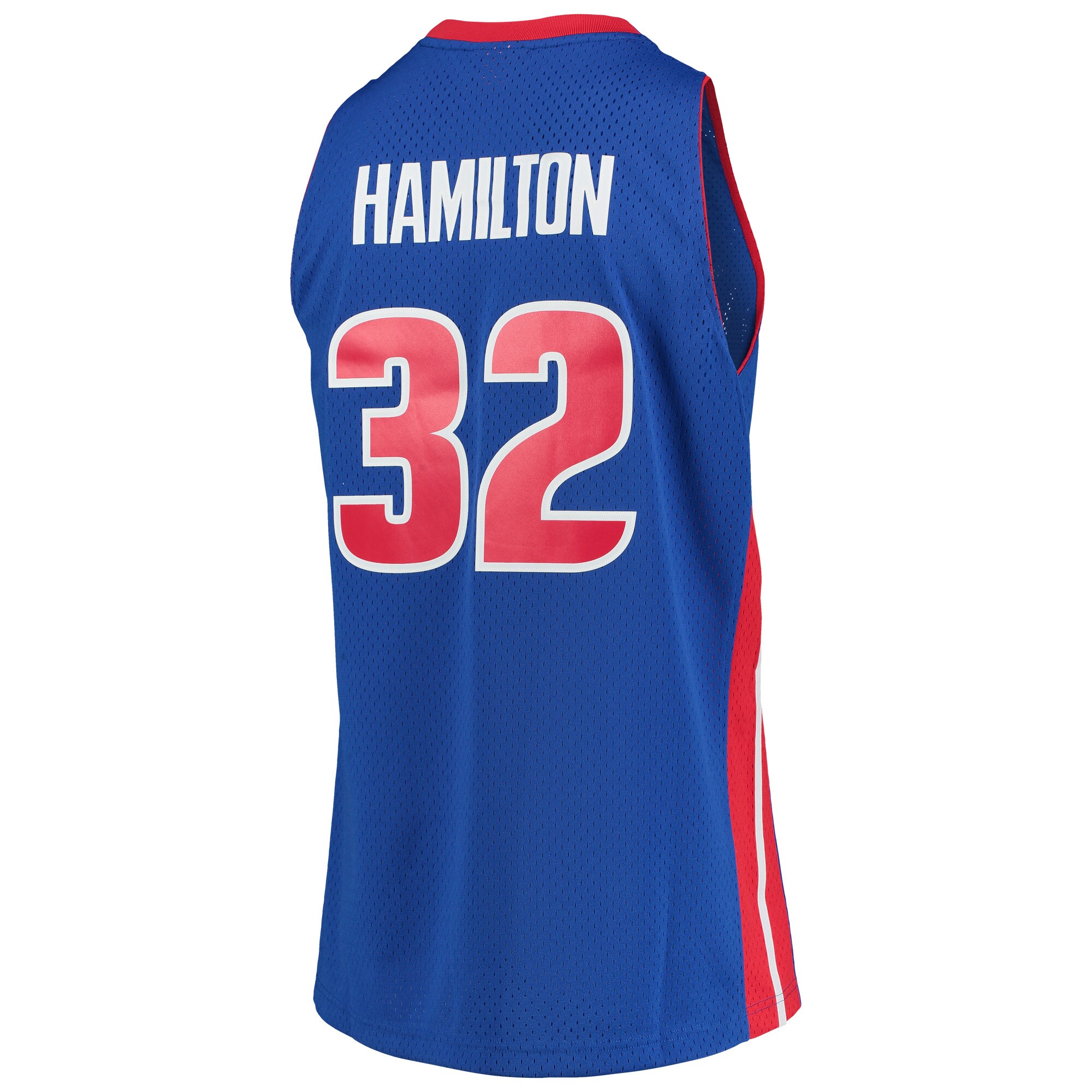 Richard Hamilton Detroit Pistons Mitchell & Ness 2003\/04 Hardwood Classics Swingman Jersey - Blue