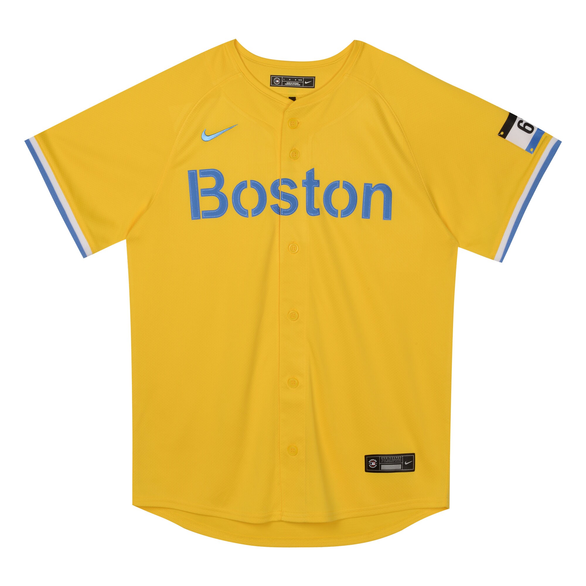 Rafael Devers Boston Red Sox Preschool City Connect Limited Player Jersey - Gold