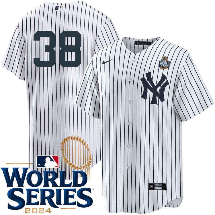 Mark Leiter Jr. New York Yankees Home Player World Series Jersey