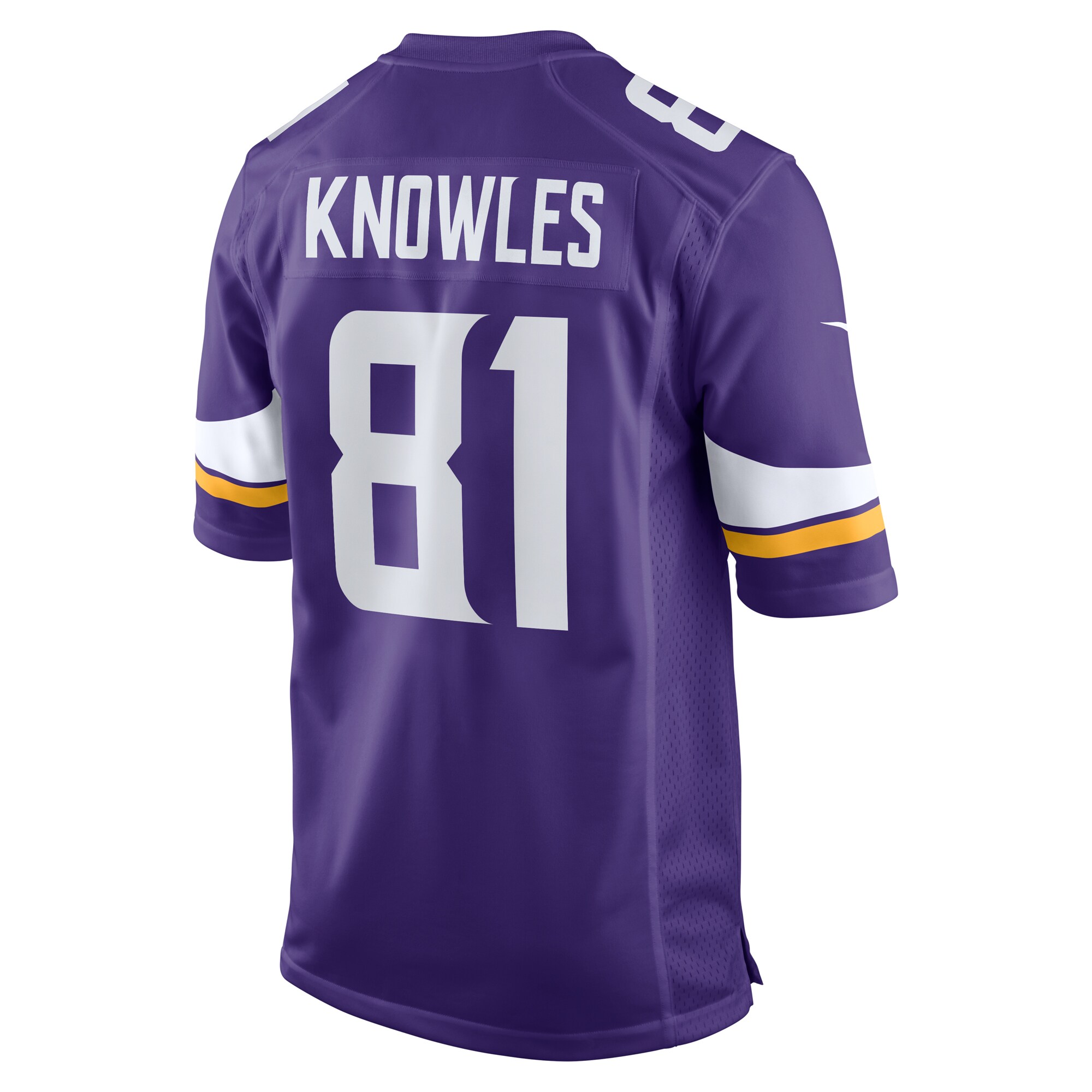 Malik Knowles Minnesota Vikings  Team Game Jersey -  Purple