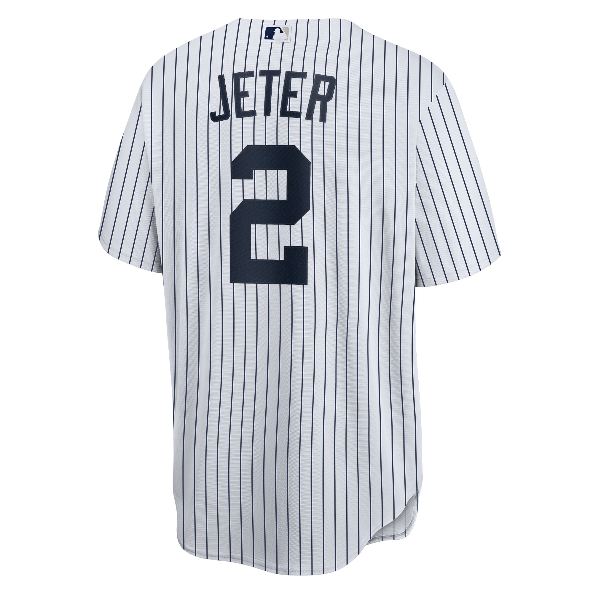 Derek Jeter New York Yankees  Home Replica Player Name Jersey - White\/Navy