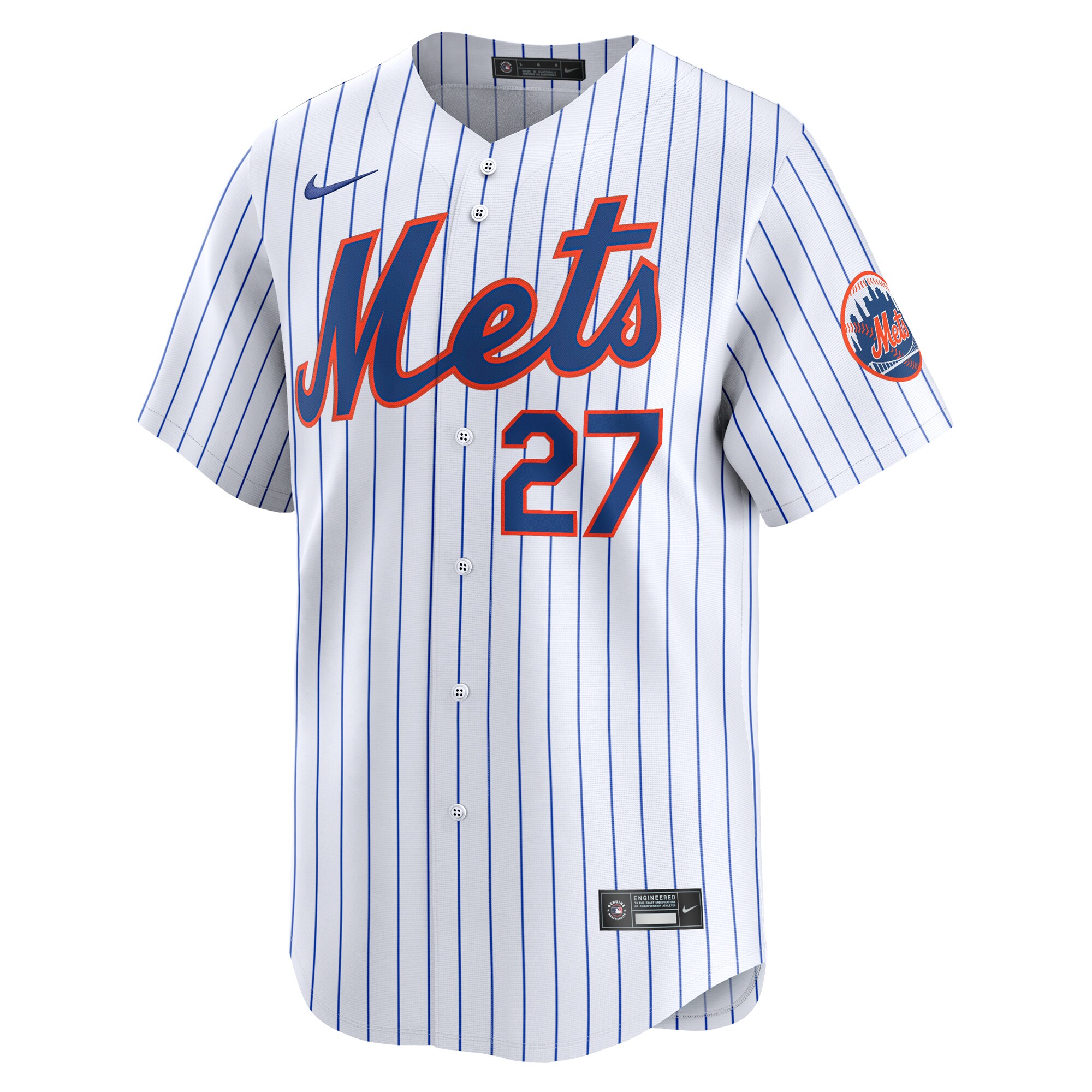 Mark Vientos New York Mets  Home Limited Player Jersey - White