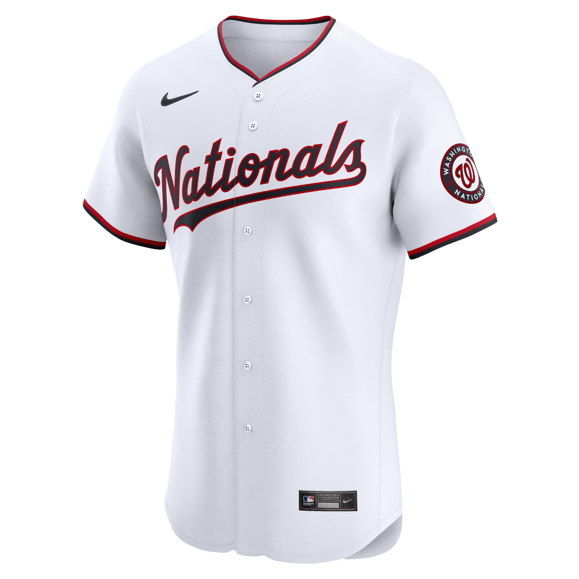 Luis Garcia Washington Nationals  Home Elite Player Jersey - White