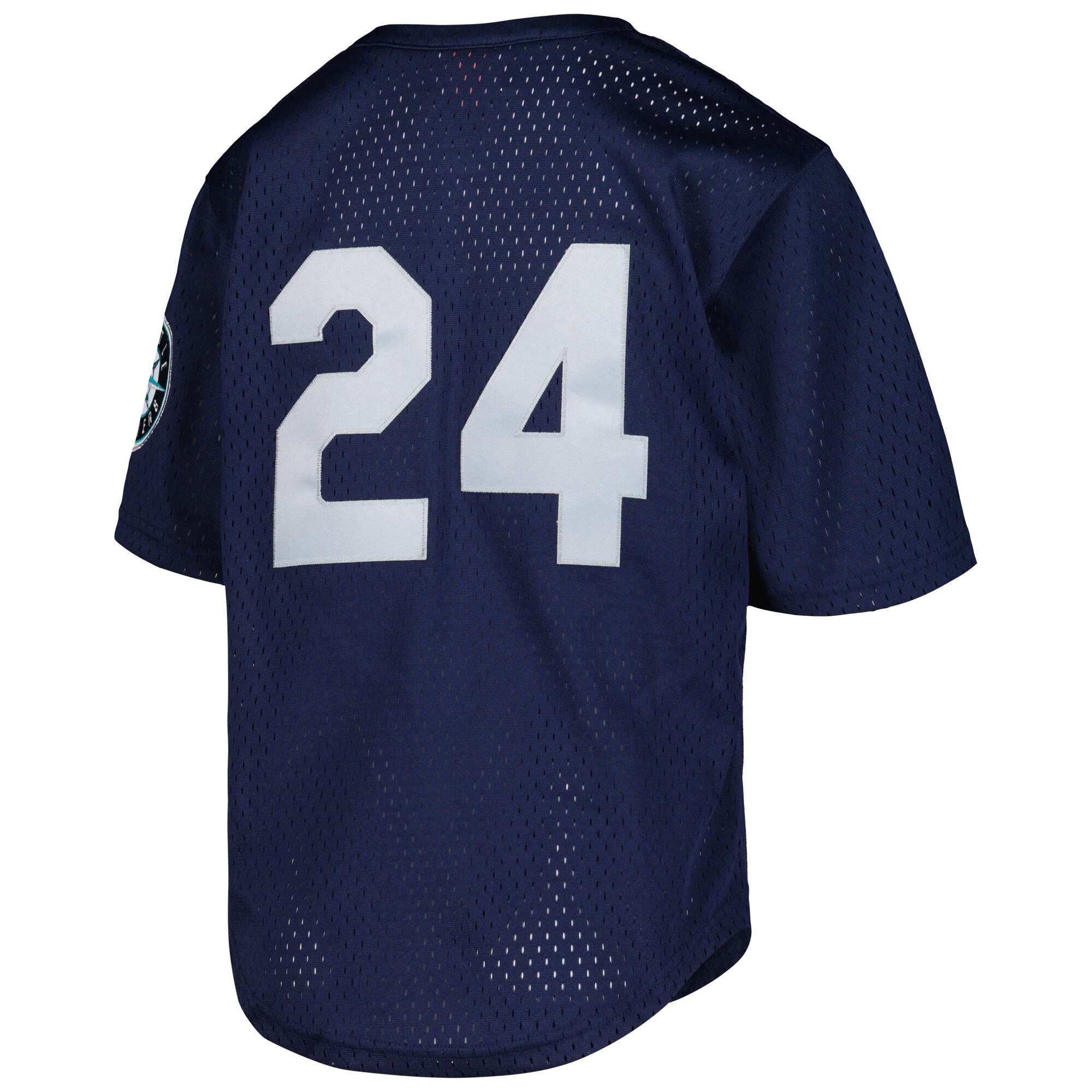 Ken Griffey Jr. Seattle Mariners Mitchell & Ness Youth Cooperstown CollectionMesh Batting Practice Jersey - Navy