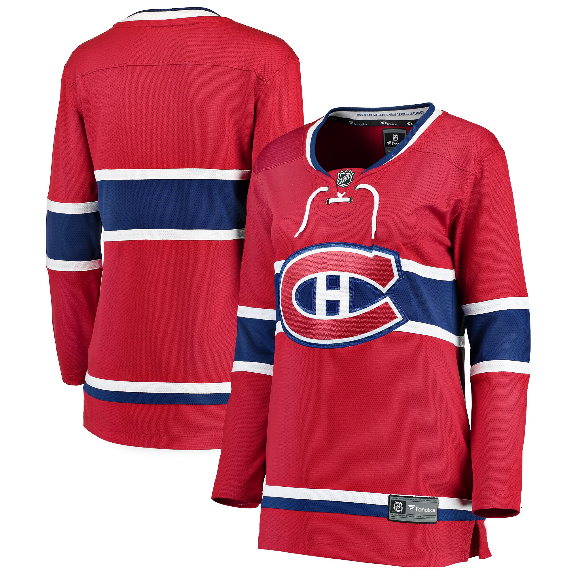 Montreal Canadiens Fanatics Women's Breakaway Home Jersey - Red
