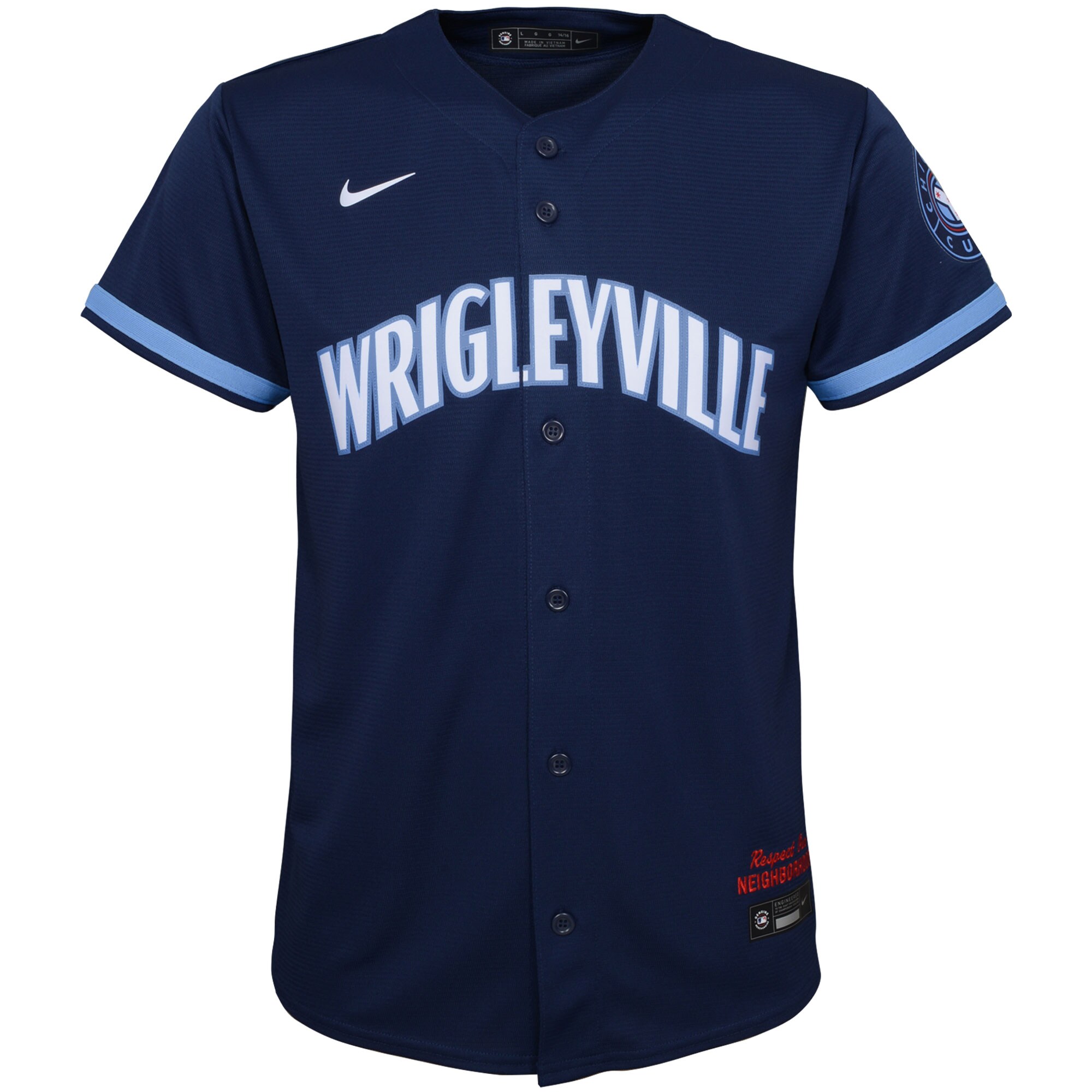 Seiya Suzuki Chicago Cubs Preschool City Connect Script Replica Player Jersey - Navy