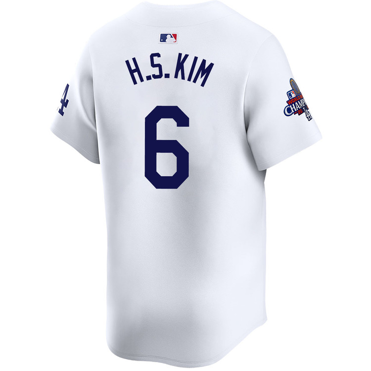 Hyeseong Kim Los Angeles Dodgers Home Limited World Series Champions Jersey
