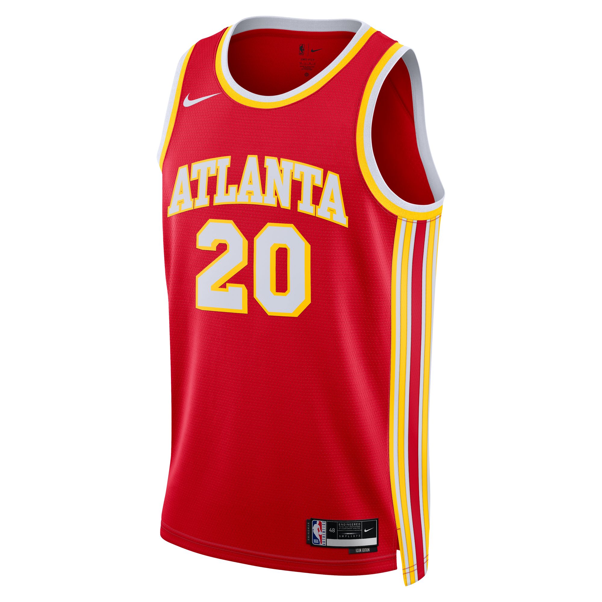 John Collins Atlanta Hawks Unisex Swingman Jersey - Icon Edition - Red