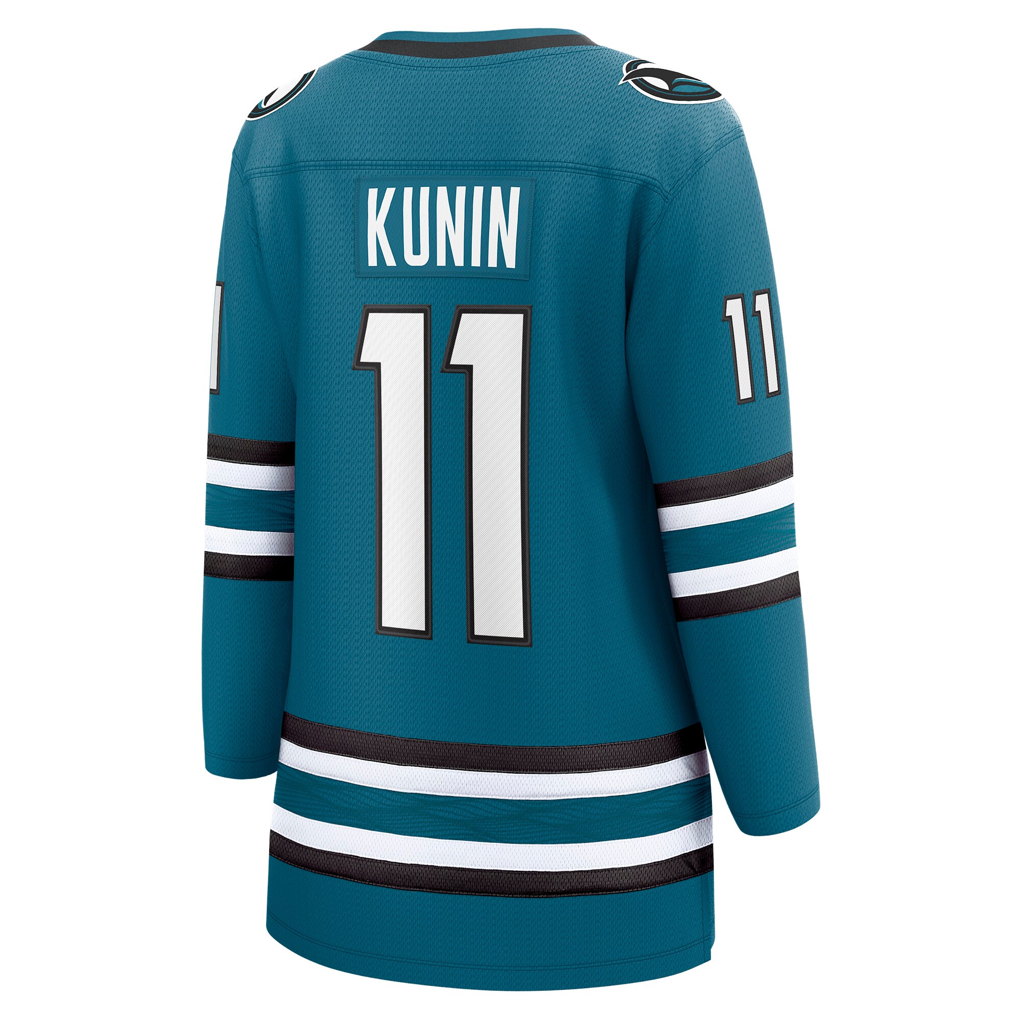 Luke Kunin San Jose Sharks Fanatics Women's Home Breakaway Player Jersey - Teal