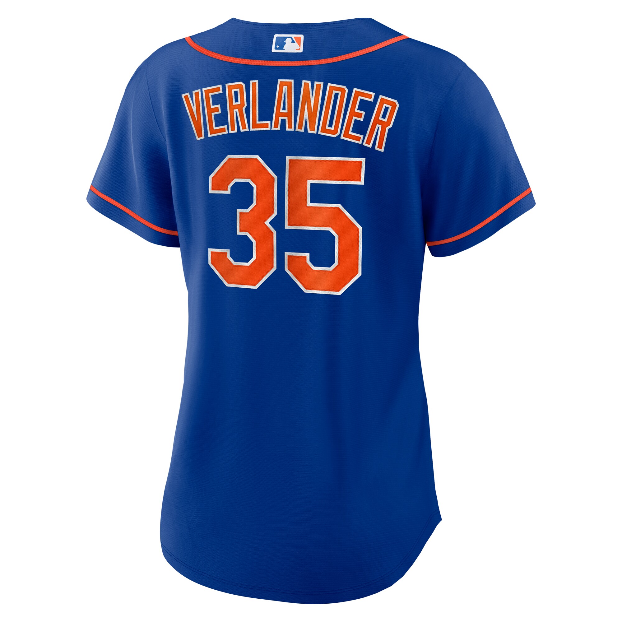 Justin Verlander New York Mets  Women's Alternate Replica Player Jersey - Royal