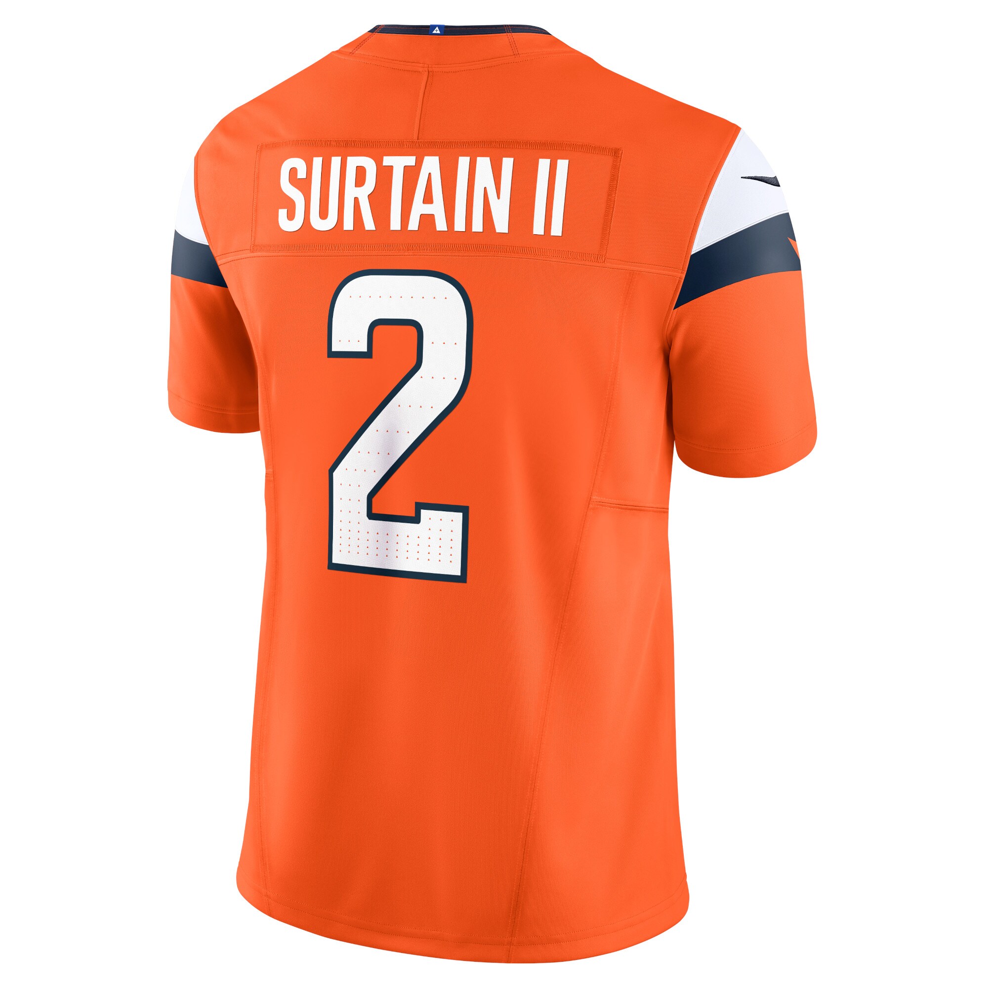 Patrick Surtain II Denver Broncos  Vapor F.U.S.E. Limited Jersey - Orange