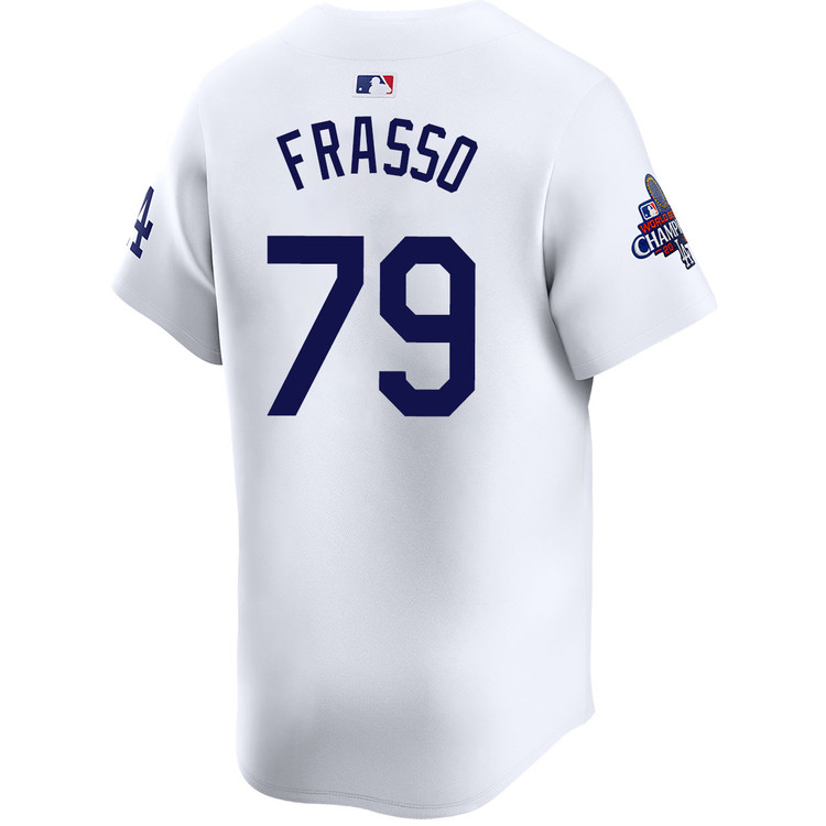 Nick Frasso Los Angeles Dodgers Home Limited World Series Champions Jersey
