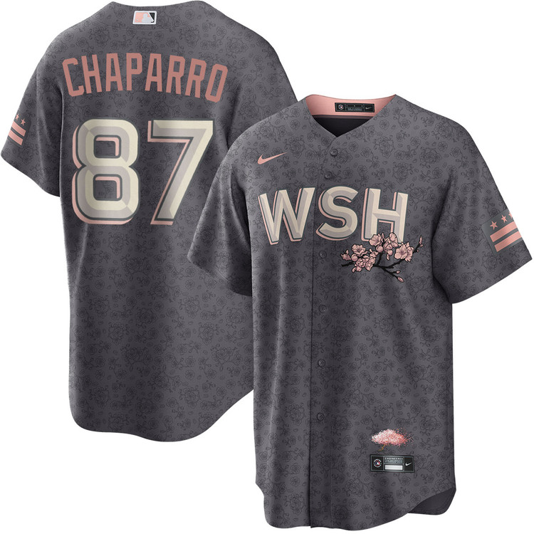 Andres Chaparro Washington Nationals City Connect Jersey