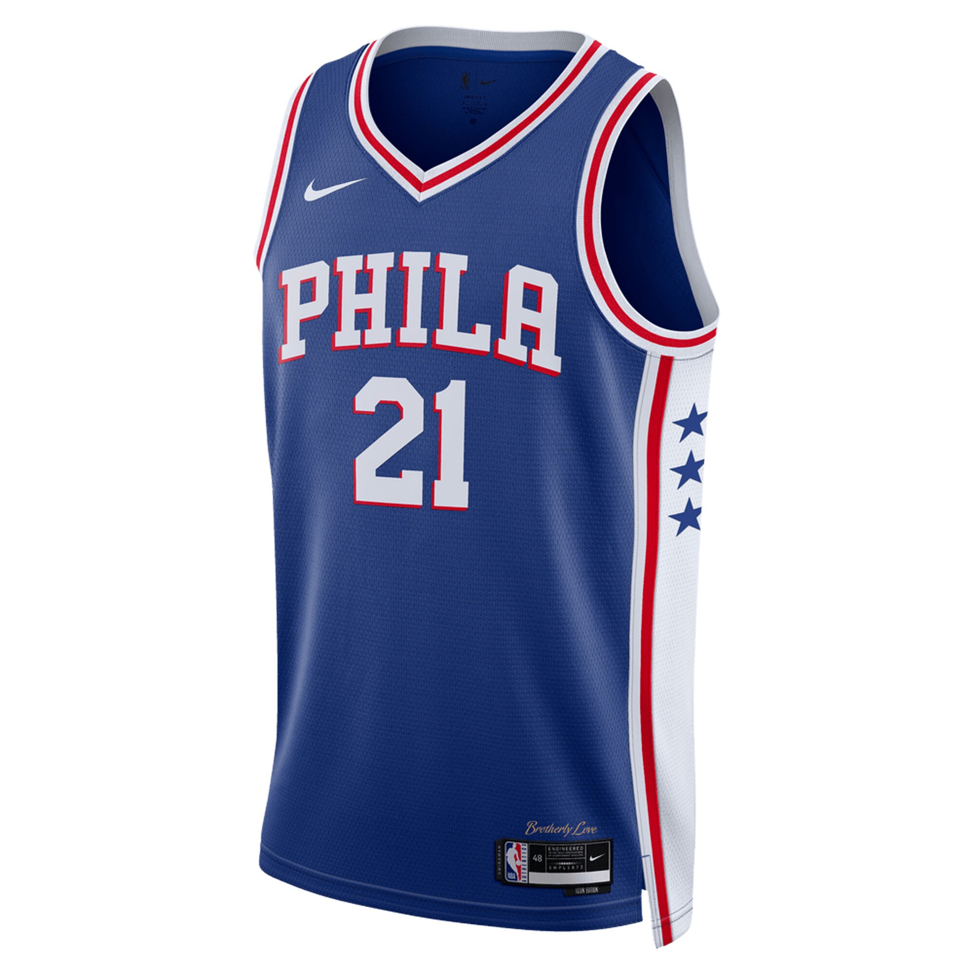 Joel Embiid Philadelphia 76ers Unisex Swingman Jersey - Icon Edition - Royal