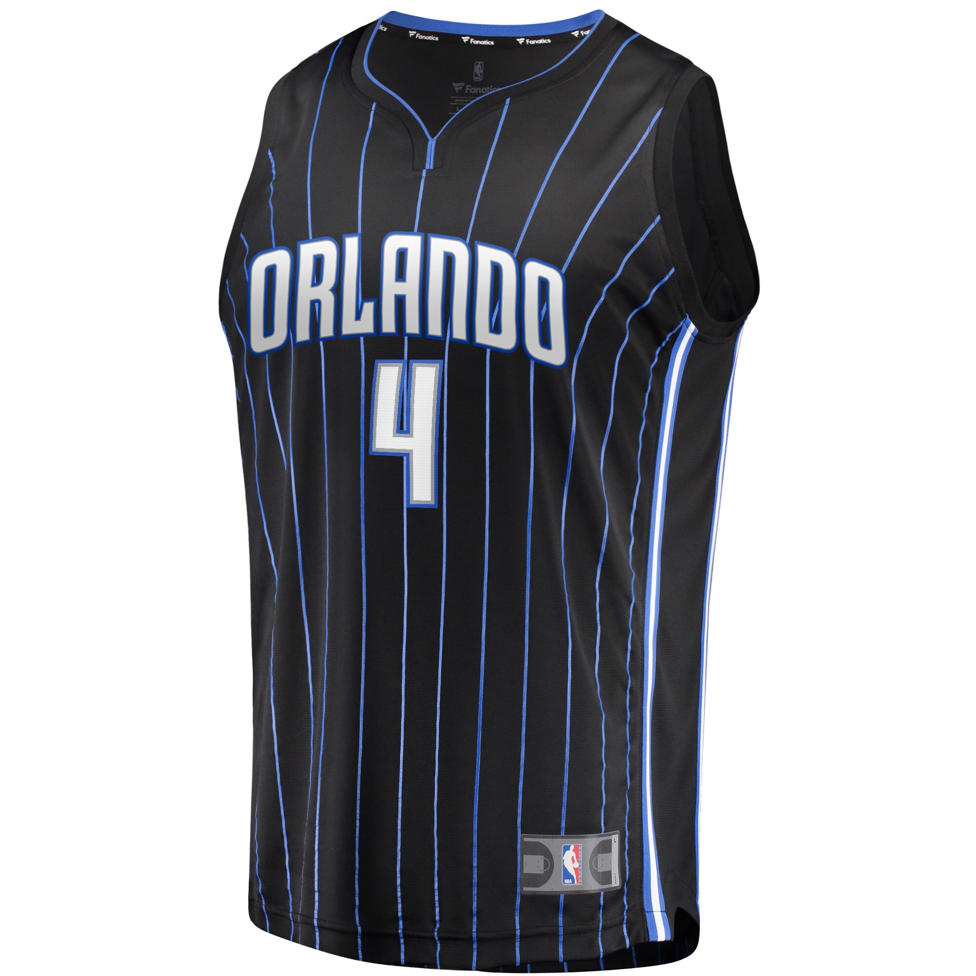 Jalen Suggs Orlando Magic Fanatics Youth Fast Break Replica Jersey Black - Icon Edition