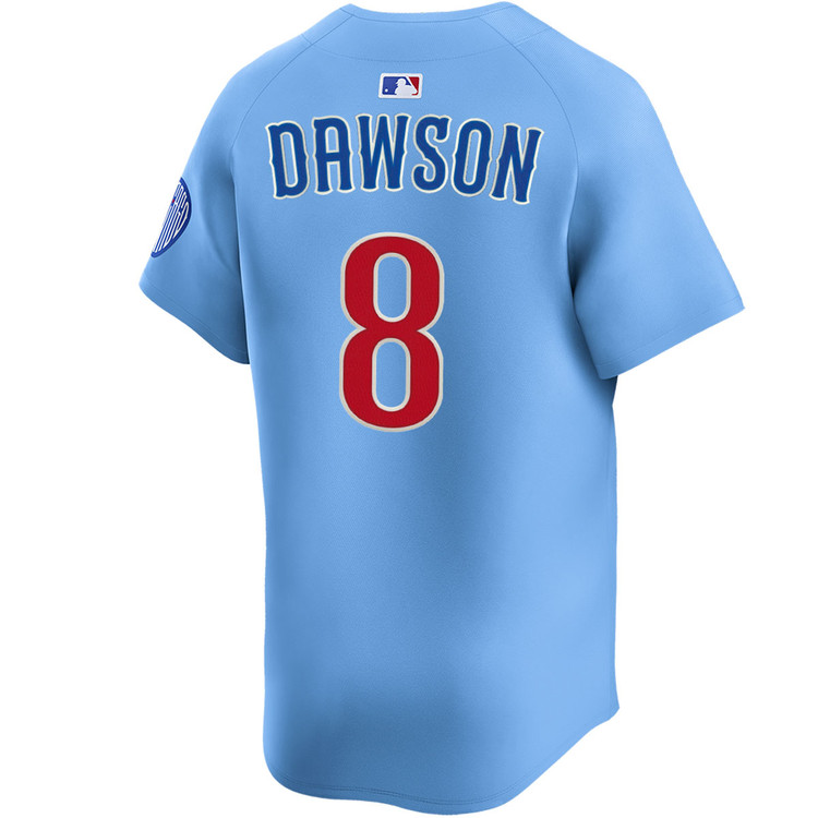 Andre Dawson Chicago Cubs Blues Alternate Limited Jersey
