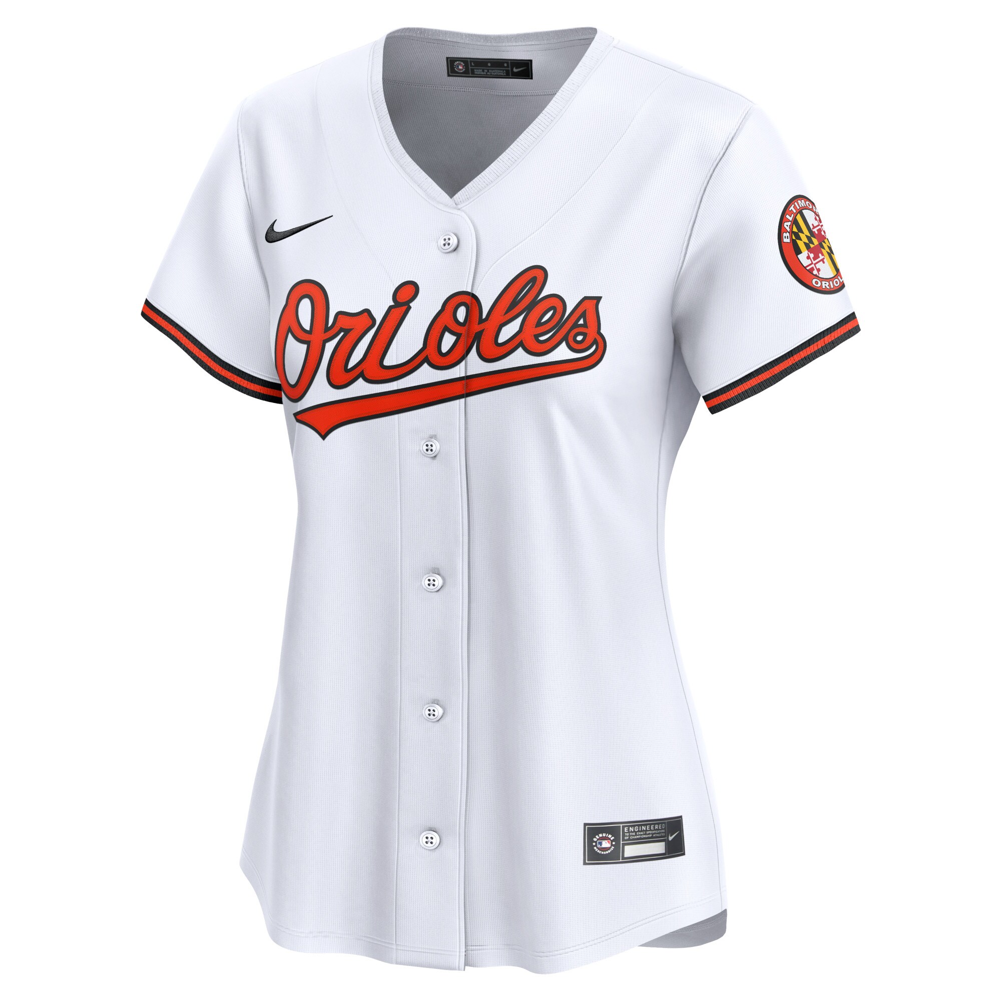 Baltimore Orioles Women's 2024 Jackie Robinson Day Home Limited Jersey White