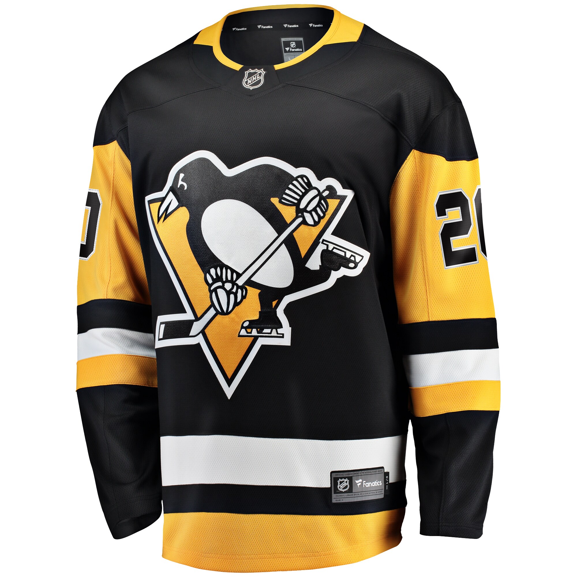 Lars Eller Pittsburgh Penguins Fanatics Home Breakaway Jersey - Black