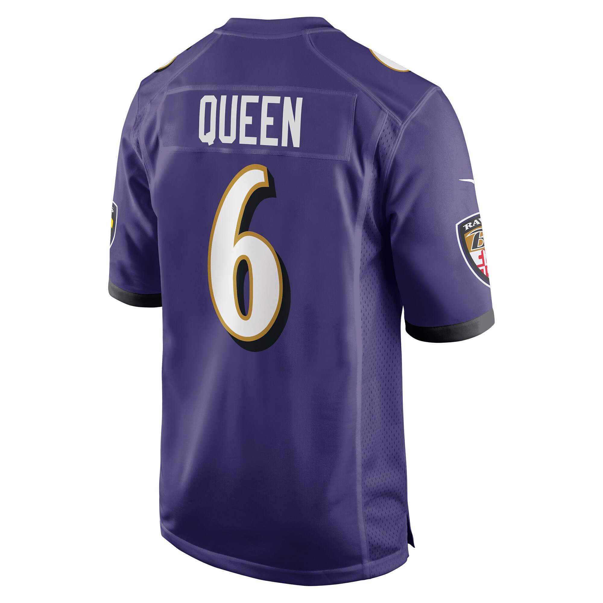 Patrick Queen Baltimore Ravens  Game Player Jersey - Purple