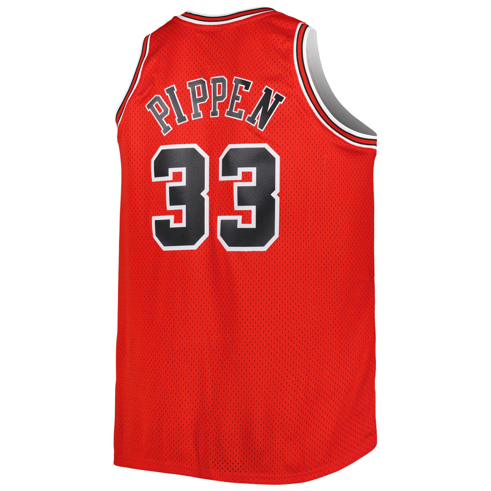 Scottie Pippen Chicago Bulls Mitchell & Ness Big & Tall Hardwood Classics 2003\/04 Swingman Jersey - Red