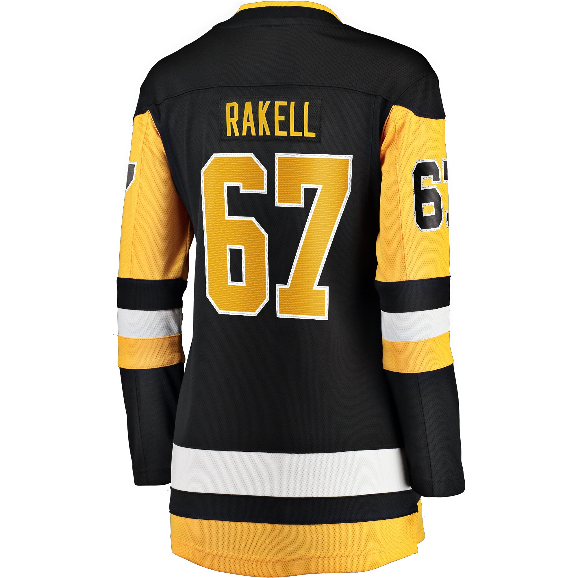 Rickard Rakell Pittsburgh Penguins Women's Fanatics Home Breakaway Player Jersey - Black