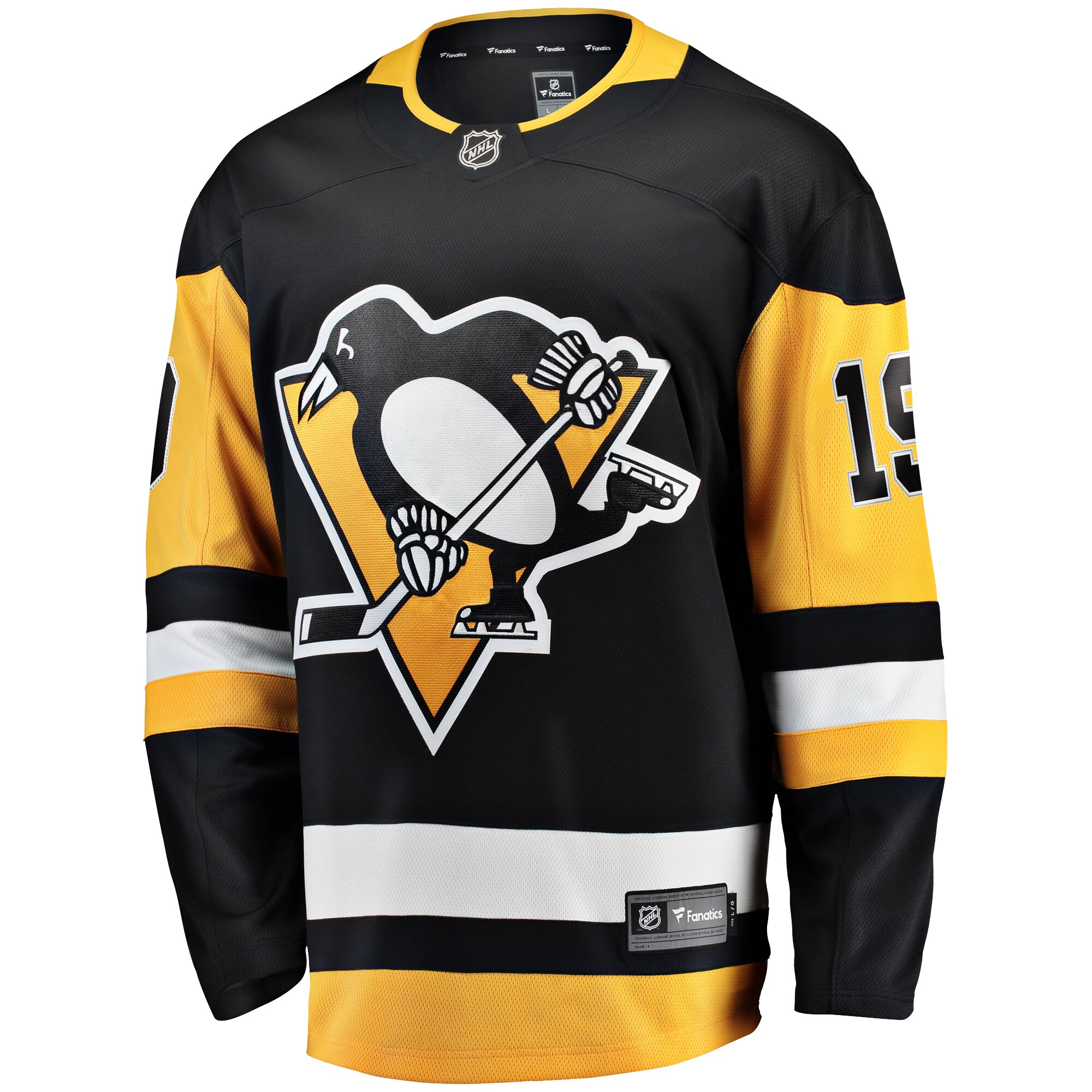 Reilly Smith Pittsburgh Penguins Fanatics Home Breakaway Jersey - Black