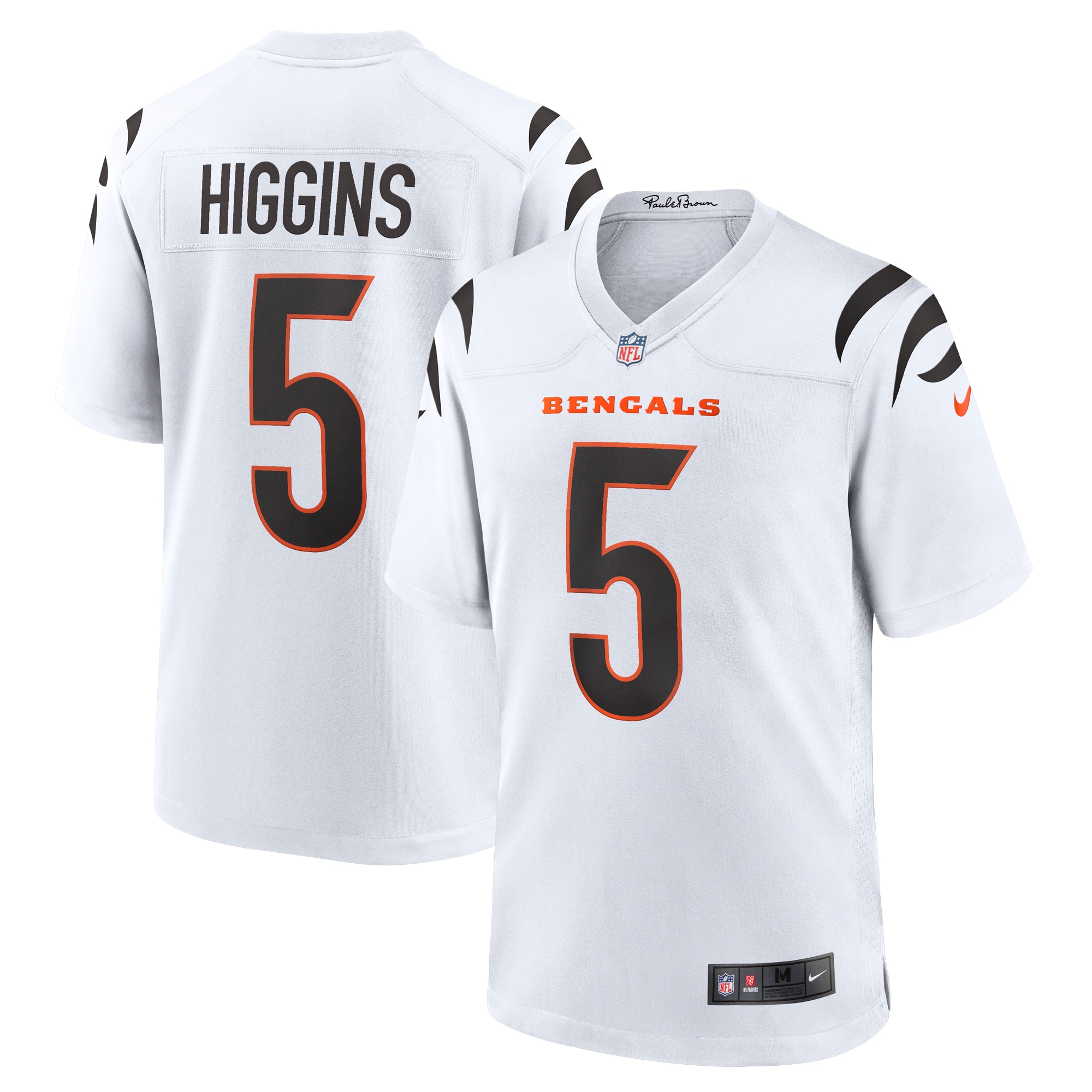 Tee Higgins Cincinnati Bengals   Game Jersey - White