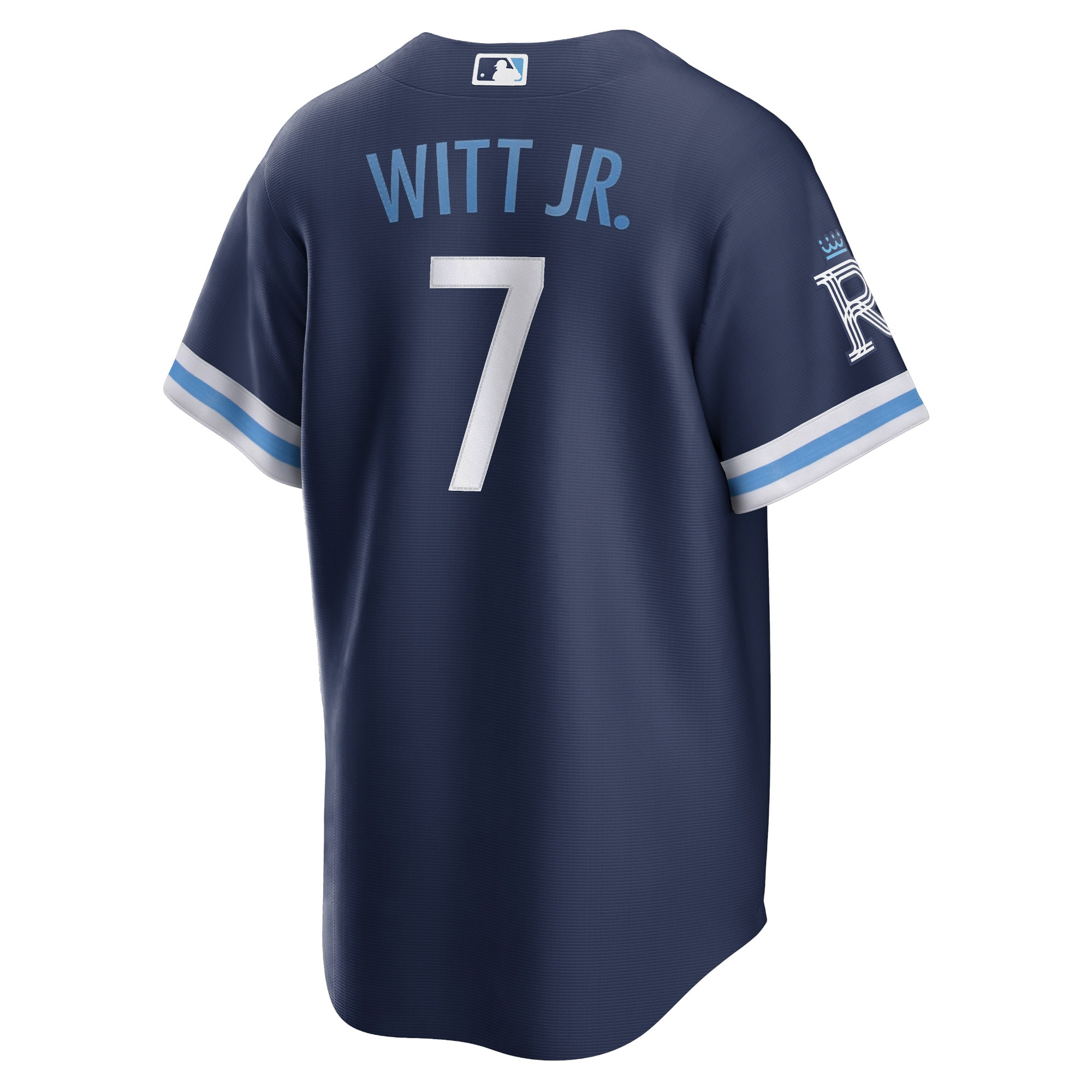 Bobby Witt Jr. Kansas City Royals  City Connect Replica Player Jersey - Navy