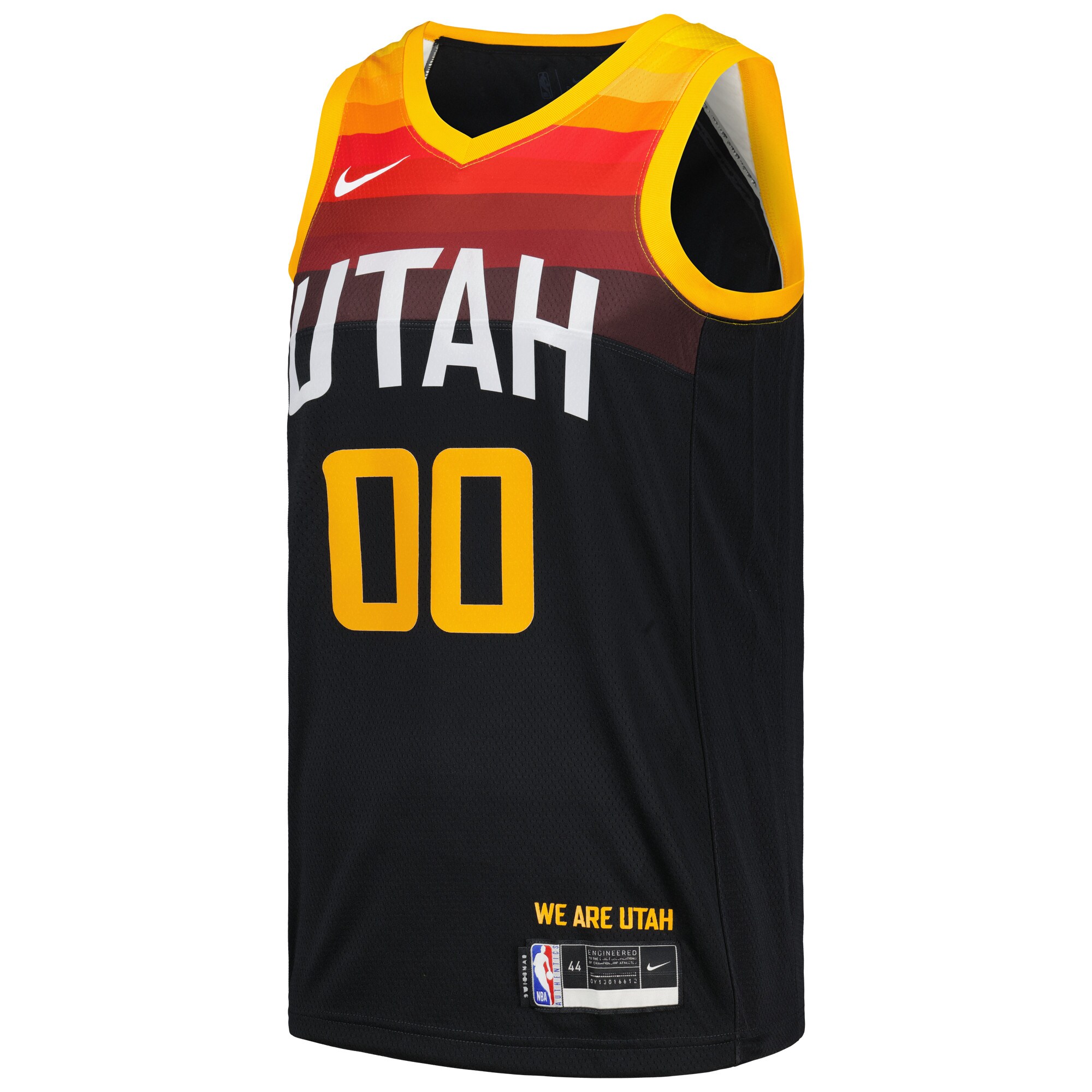 Jordan Clarkson Utah Jazz Swingman Player Jersey - City Edition - Black
