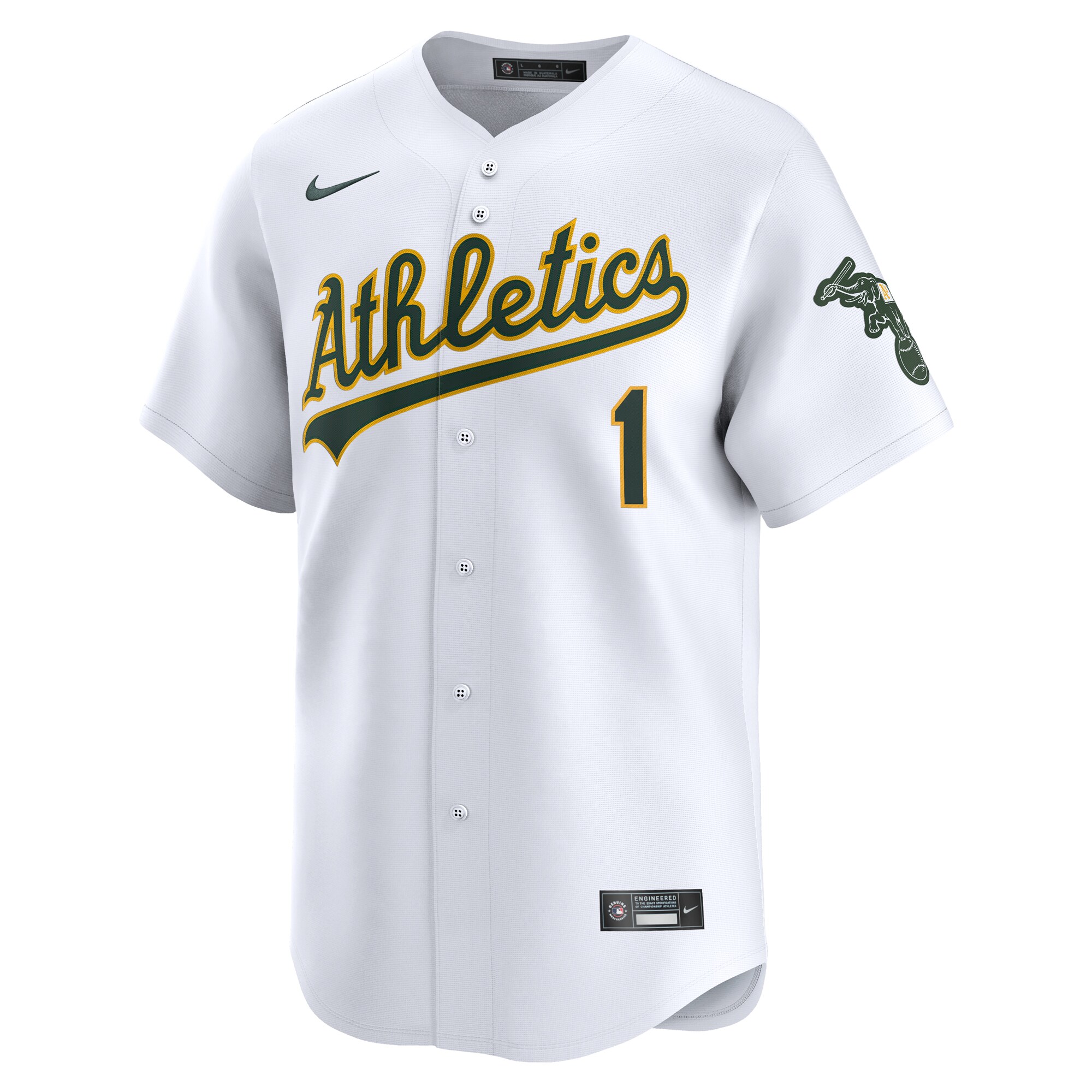 Esteury Ruiz Oakland Athletics  Home Limited Player Jersey - White