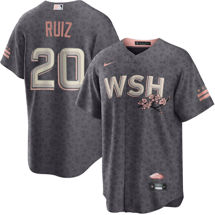 Keibert Ruiz Washington Nationals City Connect Jersey