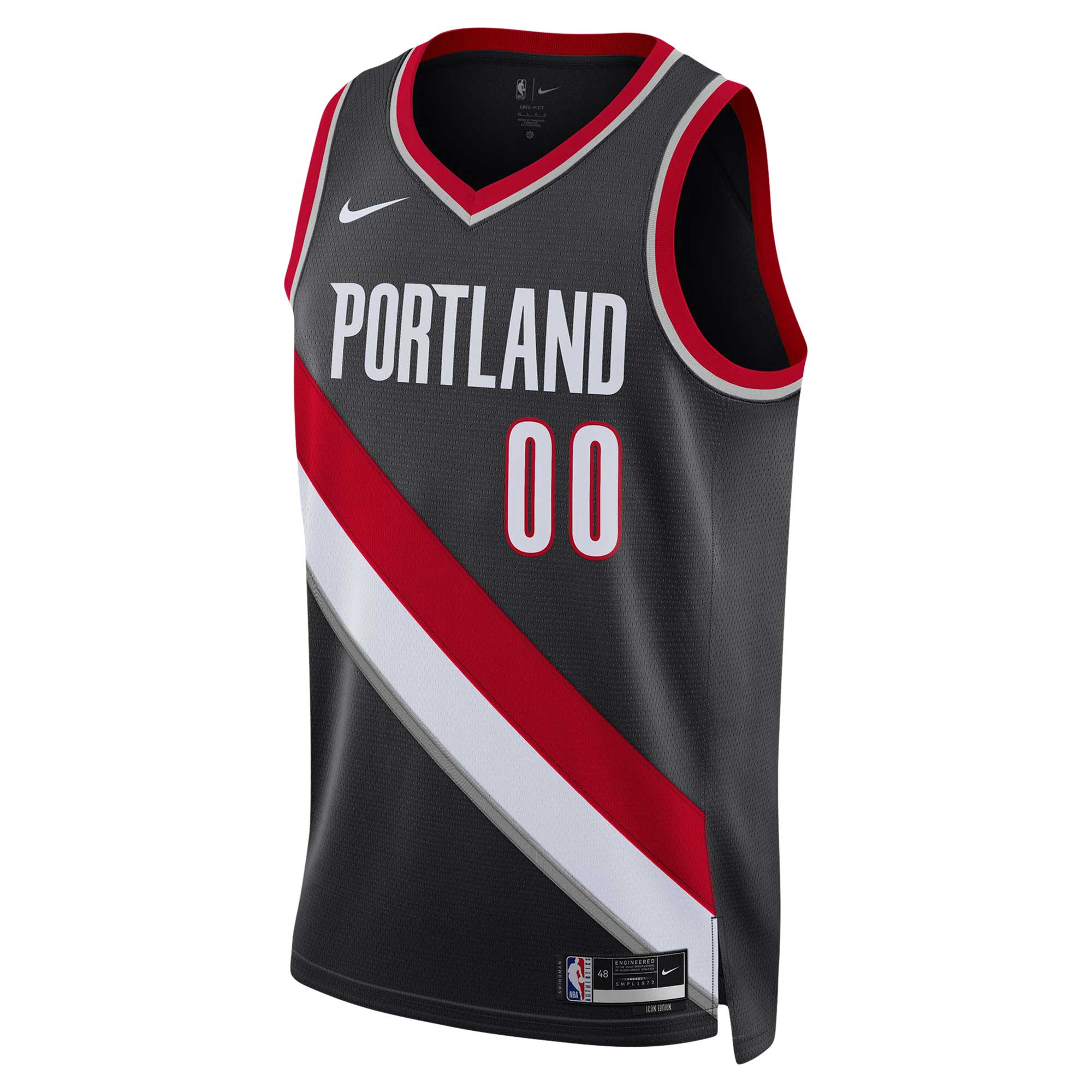 Scoot Henderson Portland Trail Blazers Unisex 2023 NBA Draft Swingman Jersey - Icon Edition - Black