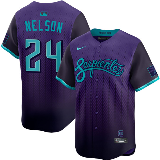 Kyle Nelson Arizona Diamondbacks City Connect 2.0 Limited Jersey