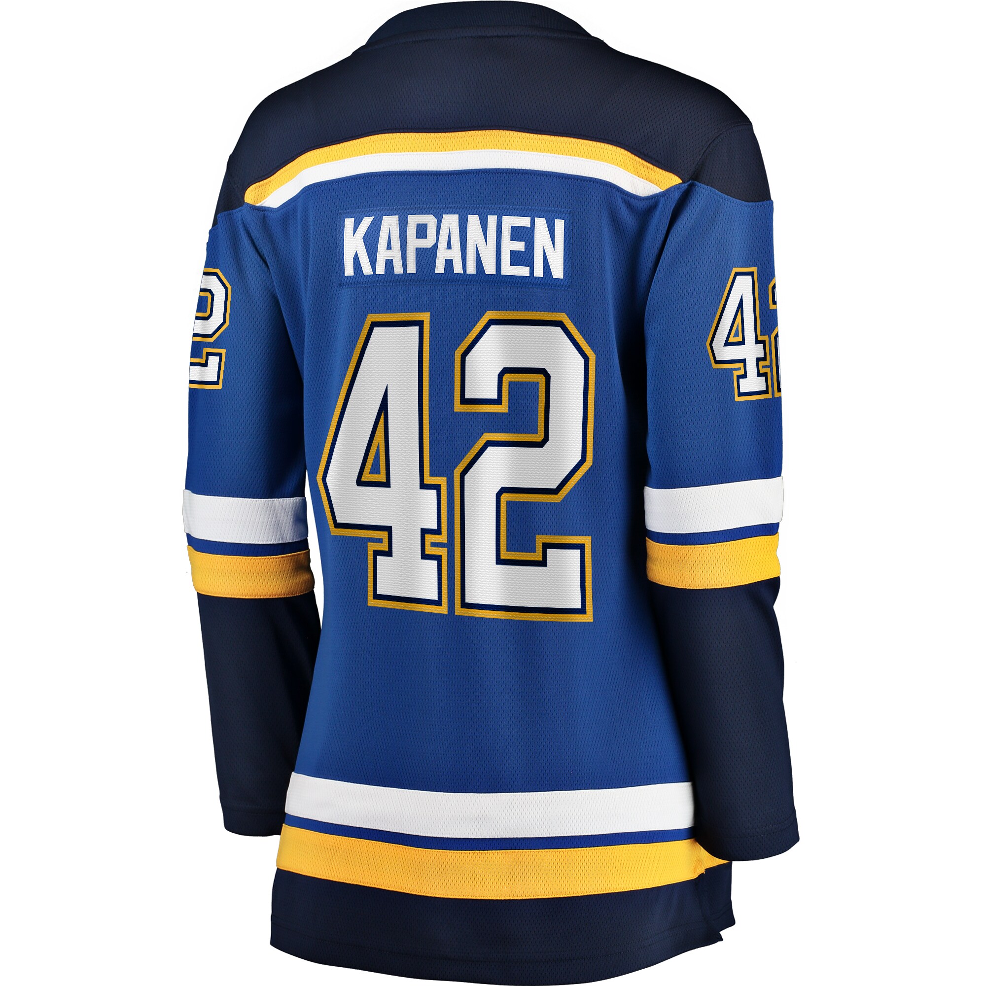 Kasperi Kapanen St. Louis Blues Fanatics Women's Home Breakaway Player Jersey - Blue