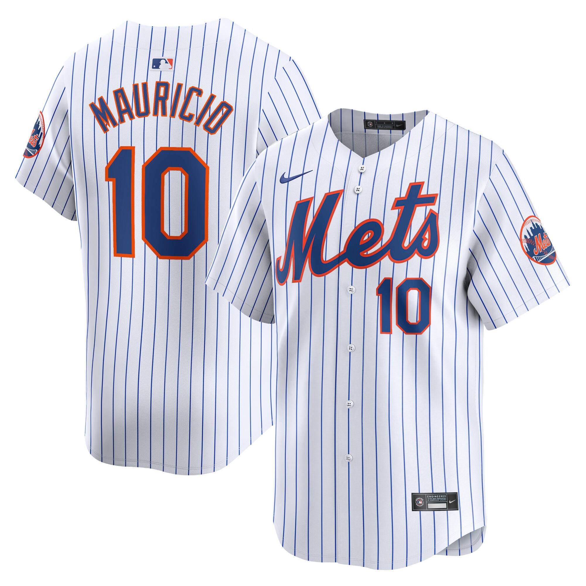 Ronny Mauricio New York Mets  Home Limited Player Jersey - White