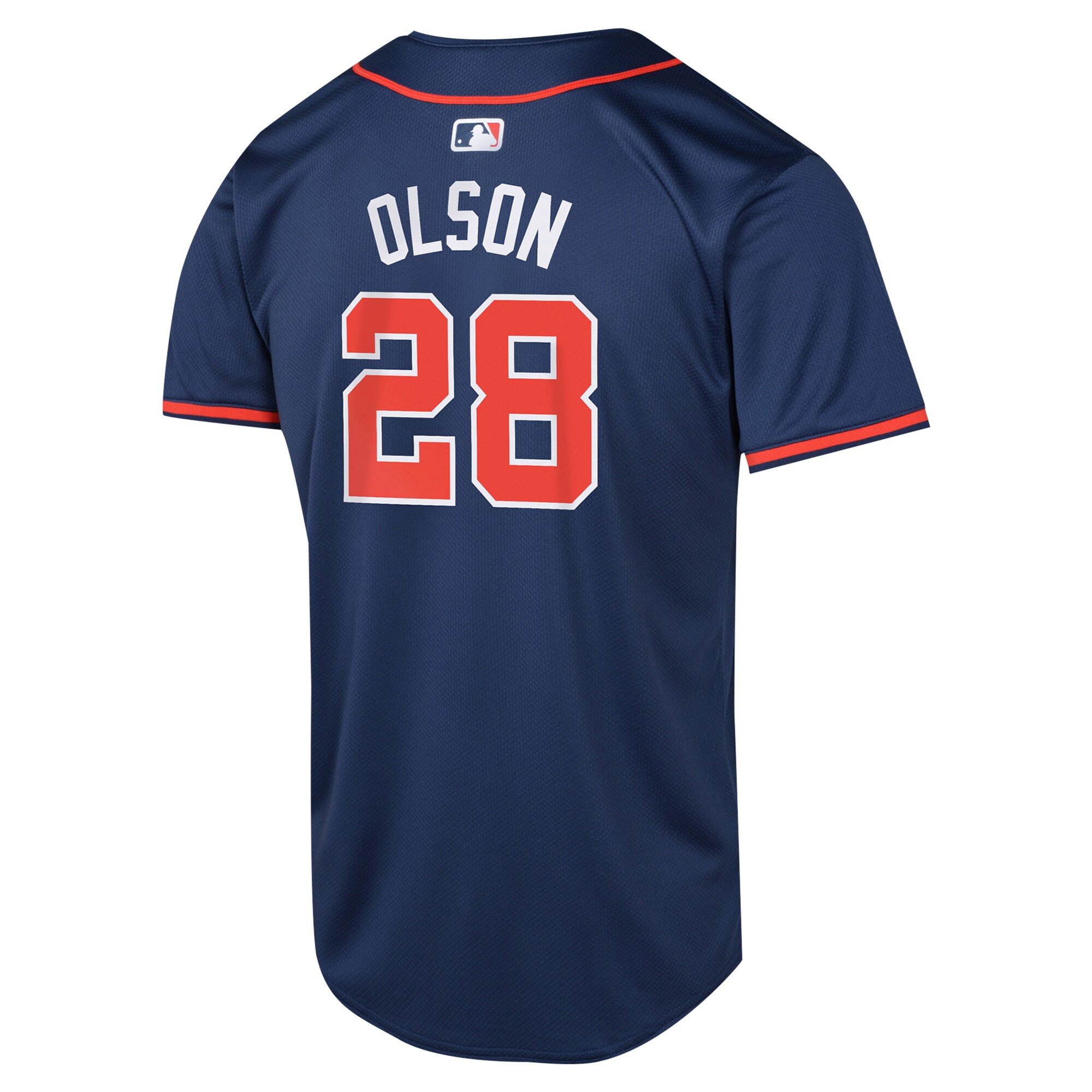 Matt Olson Atlanta Braves  Youth Alternate Limited Player Jersey Navy