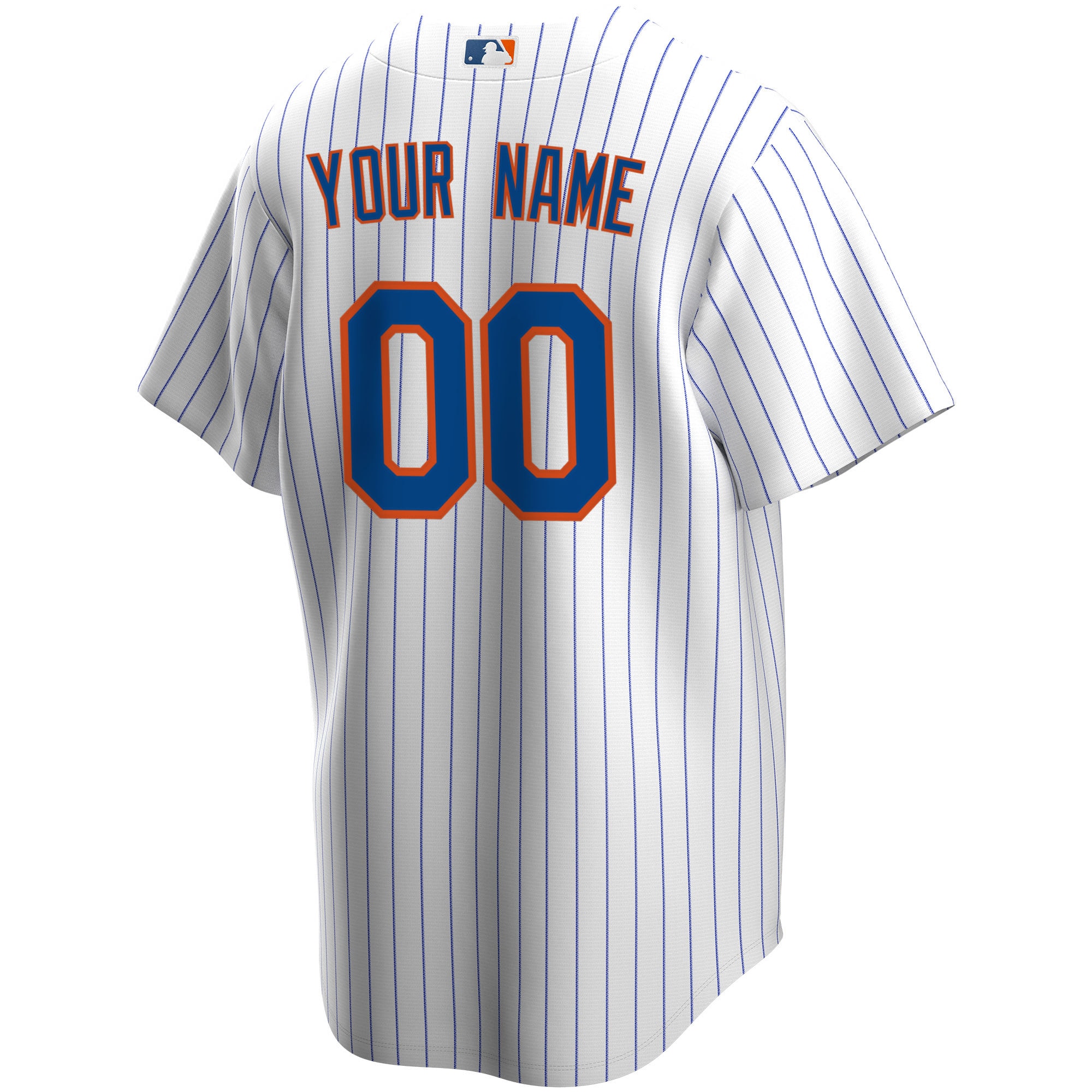 New York Mets  Home Replica Custom Jersey - White