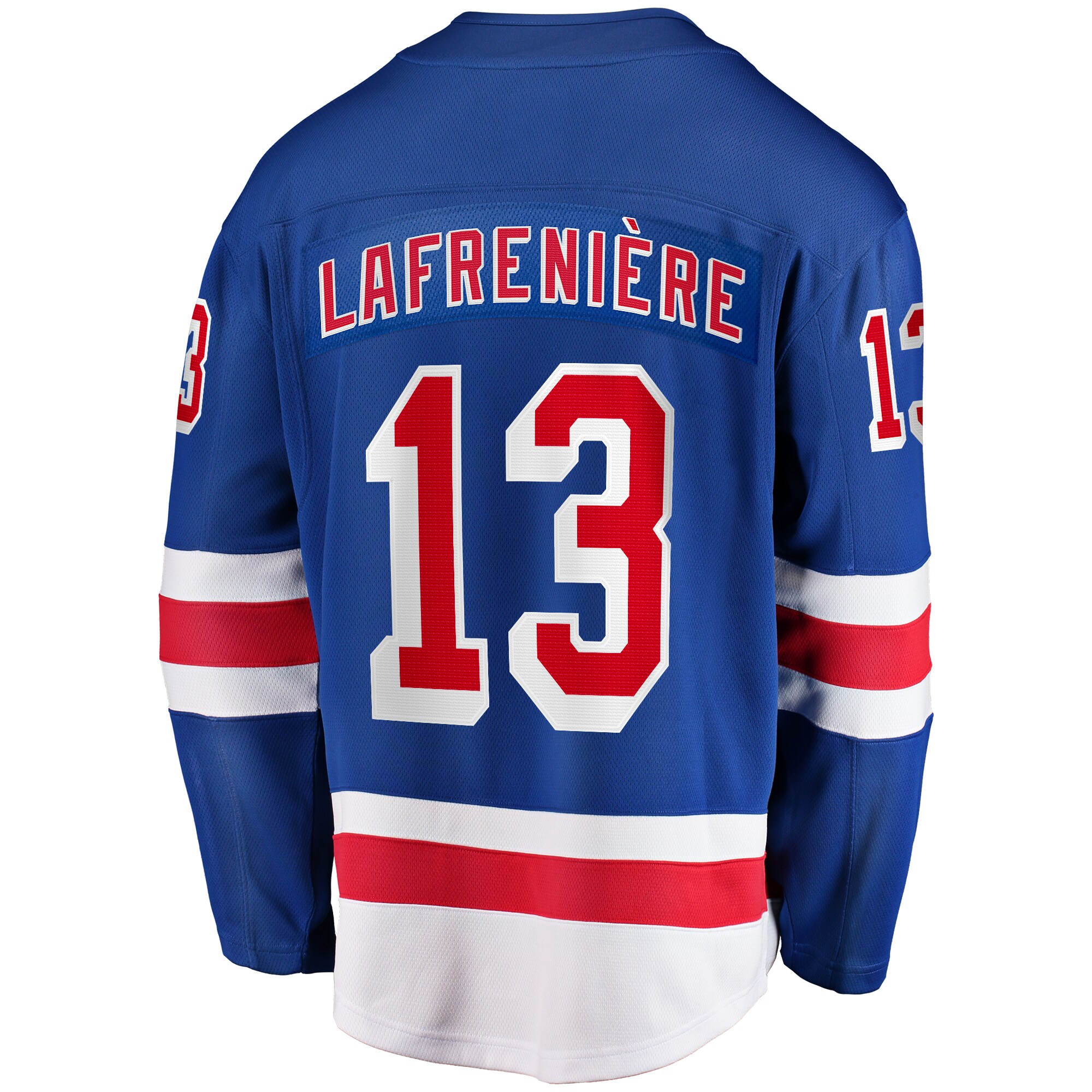 Alexis Lafreniere New York Rangers Fanatics Home Breakaway Jersey - Blue