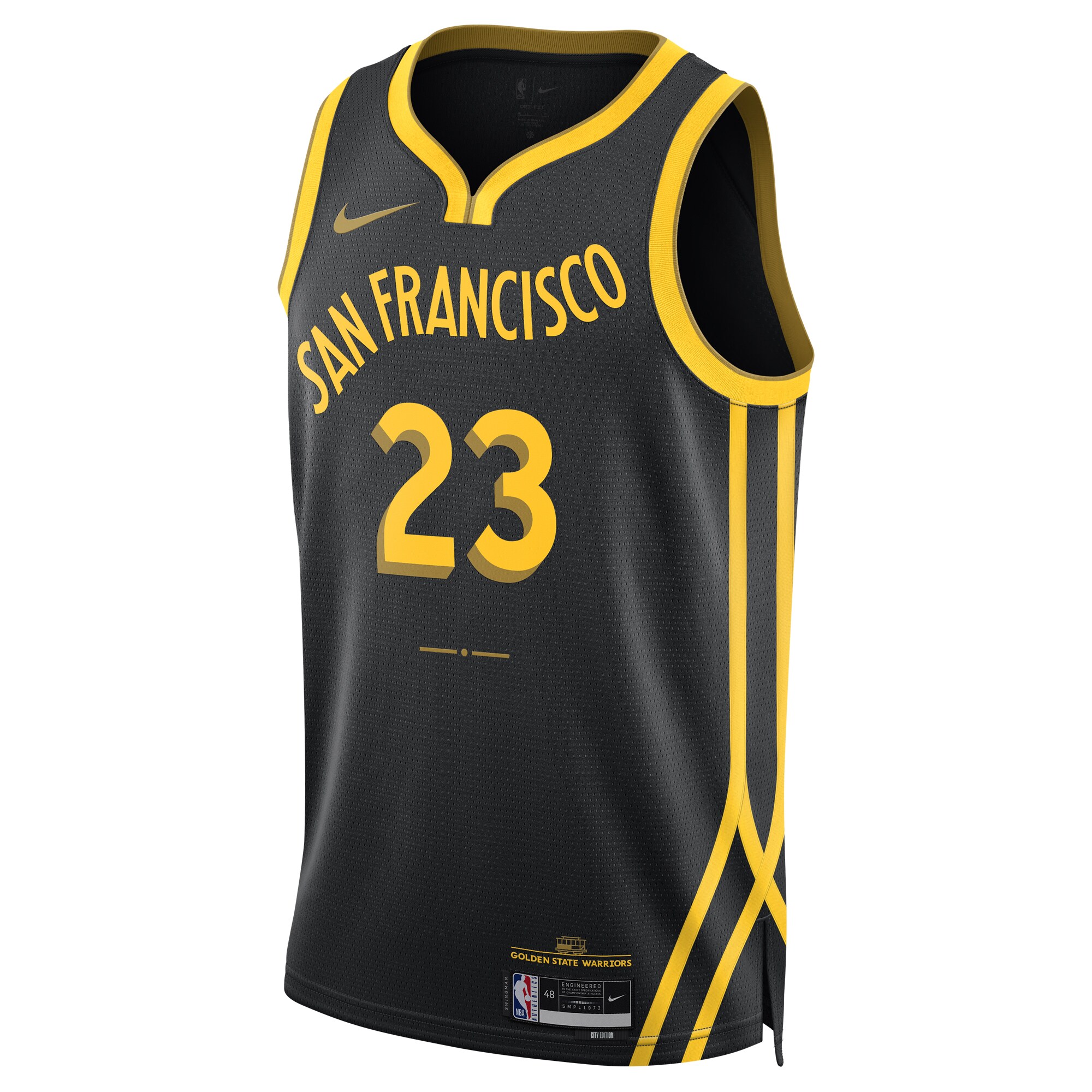 Draymond Green Golden State Warriors Unisex 2023\/24 Swingman Jersey - Black - City Edition