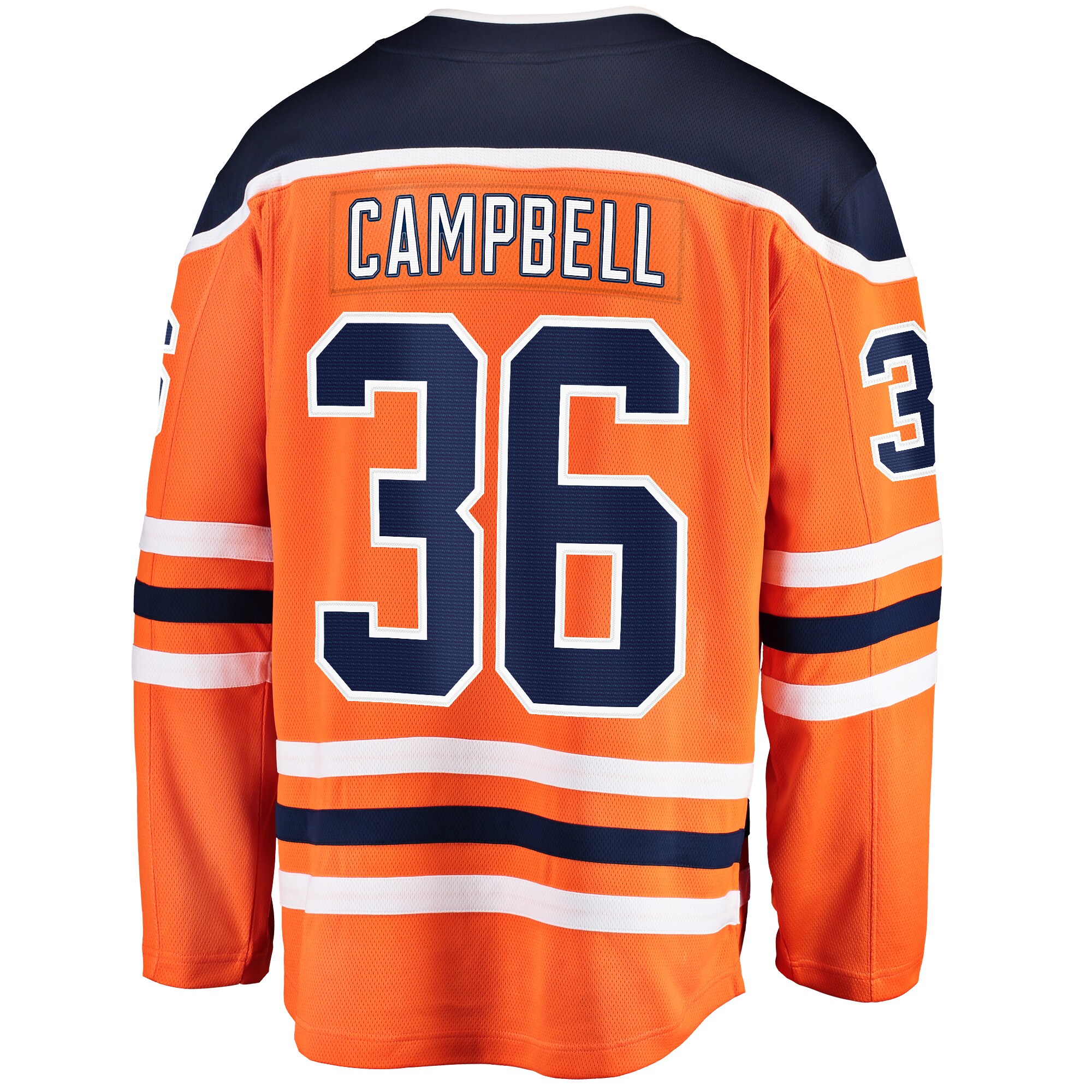 Jack Campbell Edmonton Oilers Fanatics Home Breakaway Player Jersey - Orange