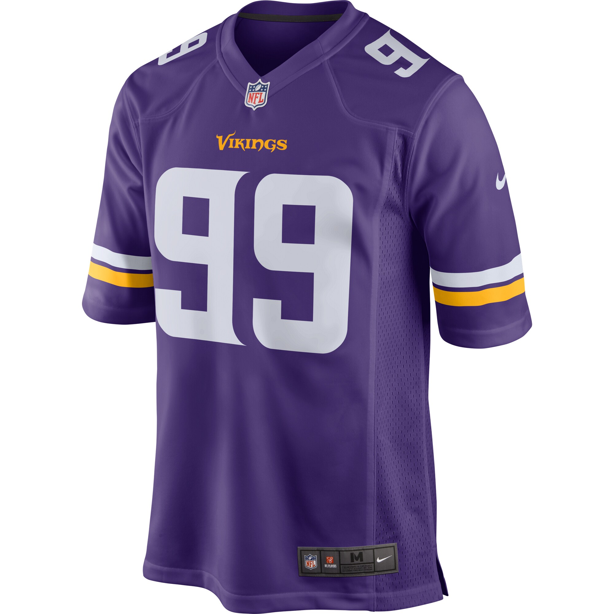 Danielle Hunter Minnesota Vikings  Game Jersey - Purple