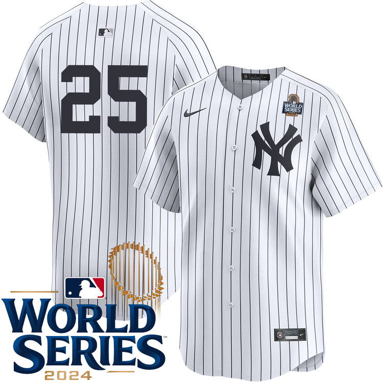 Gleyber Torres New York Yankees Home Limited Player World Series Jersey