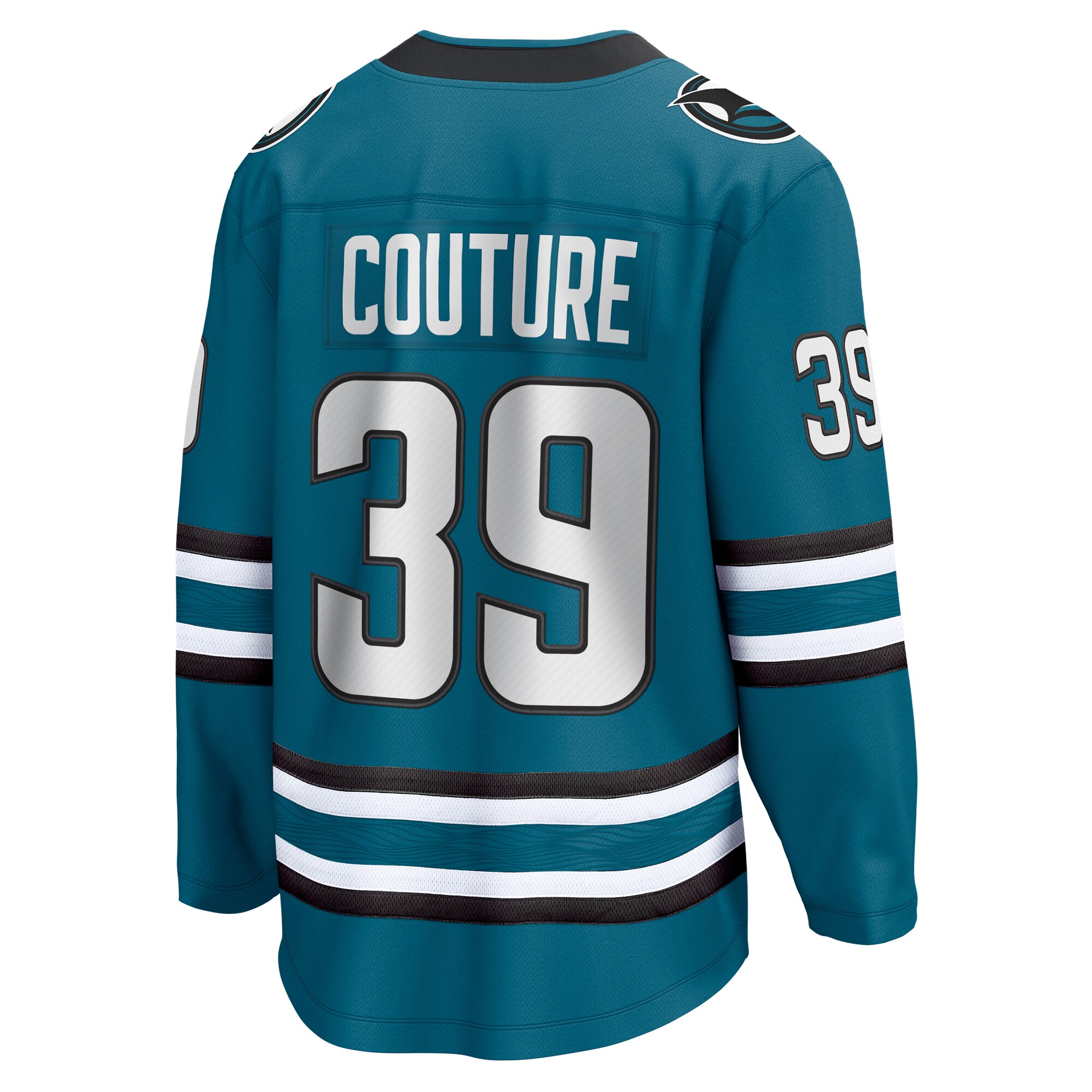 Logan Couture San Jose Sharks Fanatics Home Breakaway Jersey - Teal